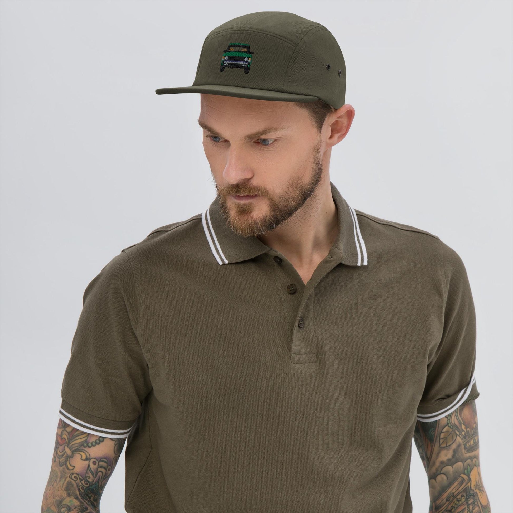 Range Rover Classic Embroidered Five Panel Cap | Land Rover Hat for Fans & Enthusiasts