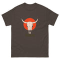 Cow Skull T-Shirt | Outbound Logo | for Western Style Fans & Casual Graphic Tee Lovers