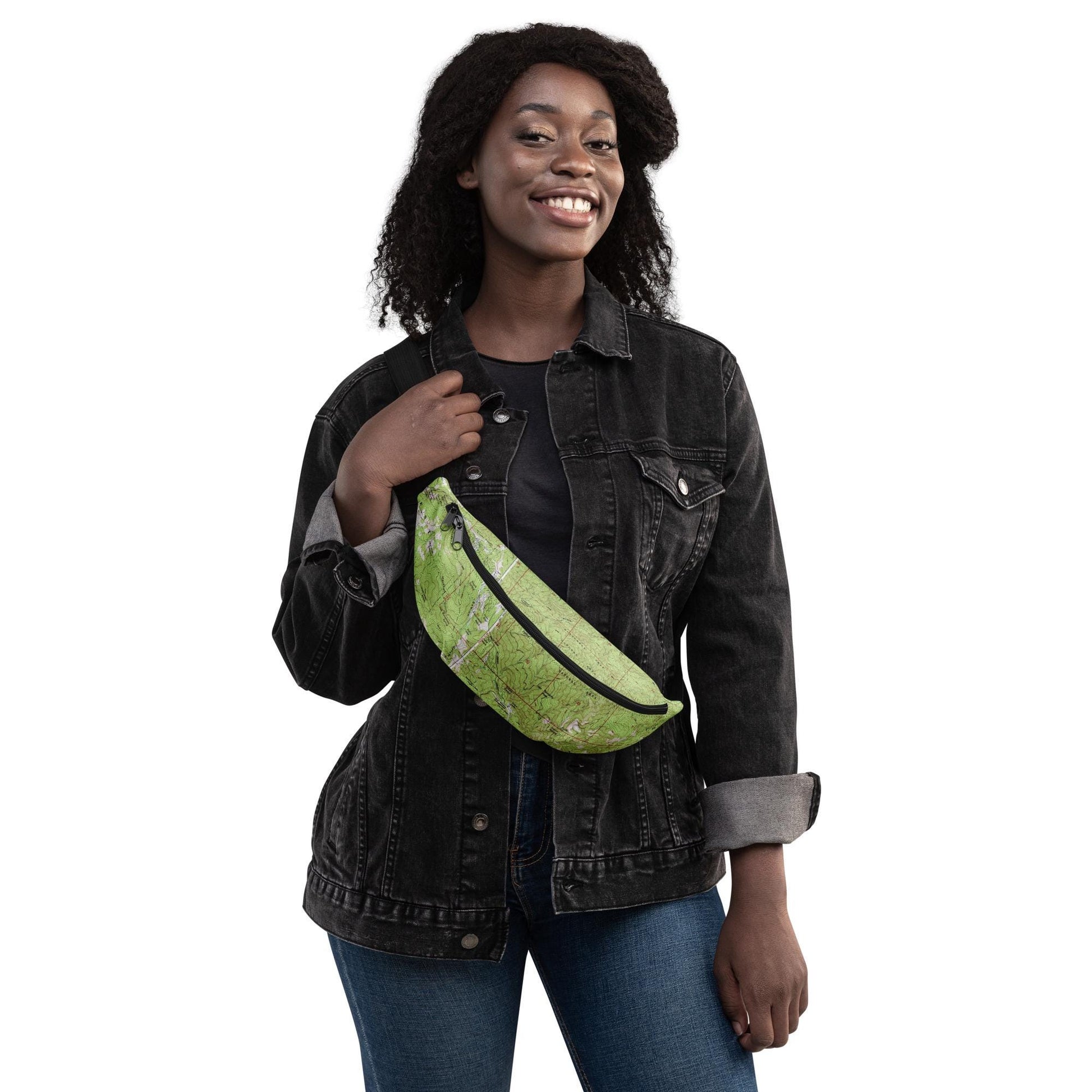 Tucson Fanny Pack | Mount Lemmon Topographic Map Waistbag | Hiking and Outdoor Enthusiast Gear