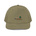 Embroidered Trucker Cap | Mallard Duck Design | Animal Print Duck Hat for Outdoors & Casual Wear