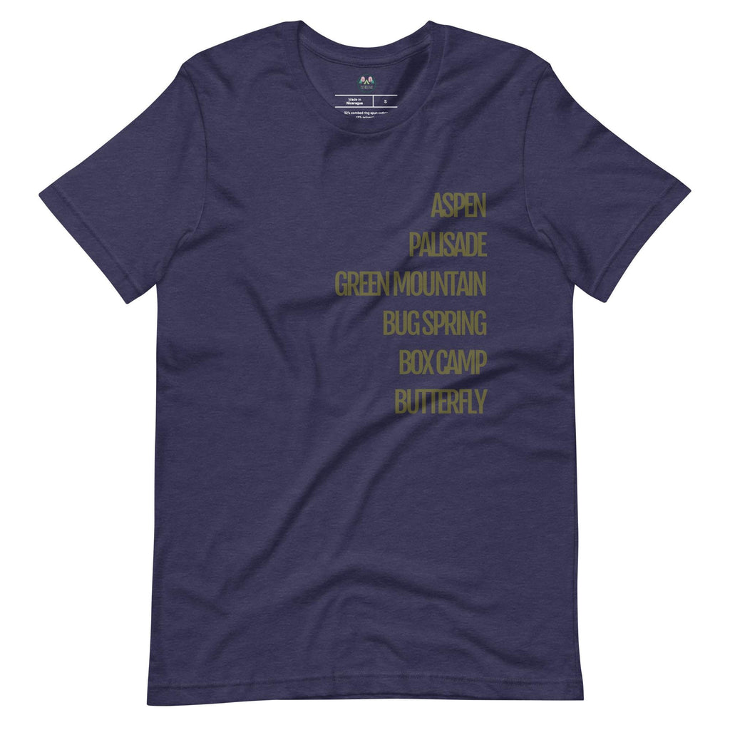 Unisex Tucson Trails T-shirt | Mt Lemmon Trails Graphic Tee | Outdoor Adventure Apparel for All | Hiking Gear