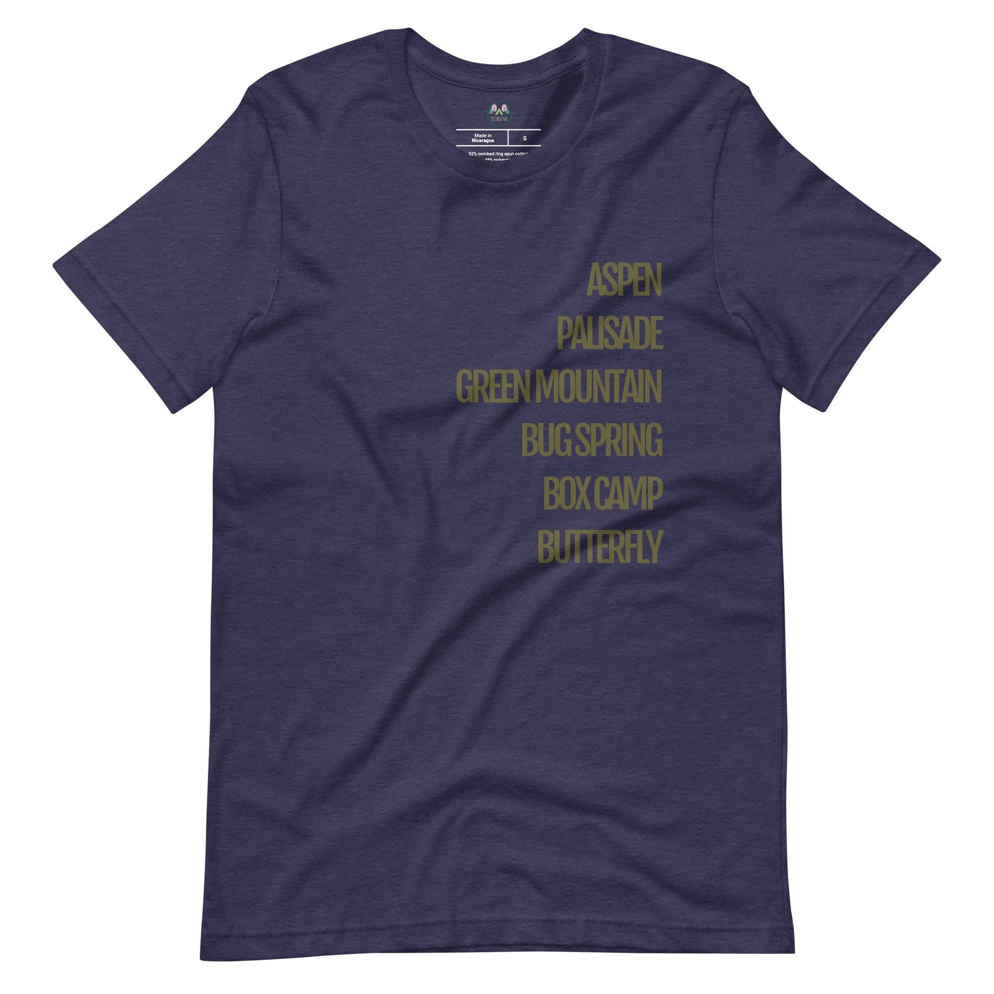 Unisex Tucson Trails T-shirt | Mt Lemmon Trails Graphic Tee | Outdoor Adventure Apparel for All | Hiking Gear