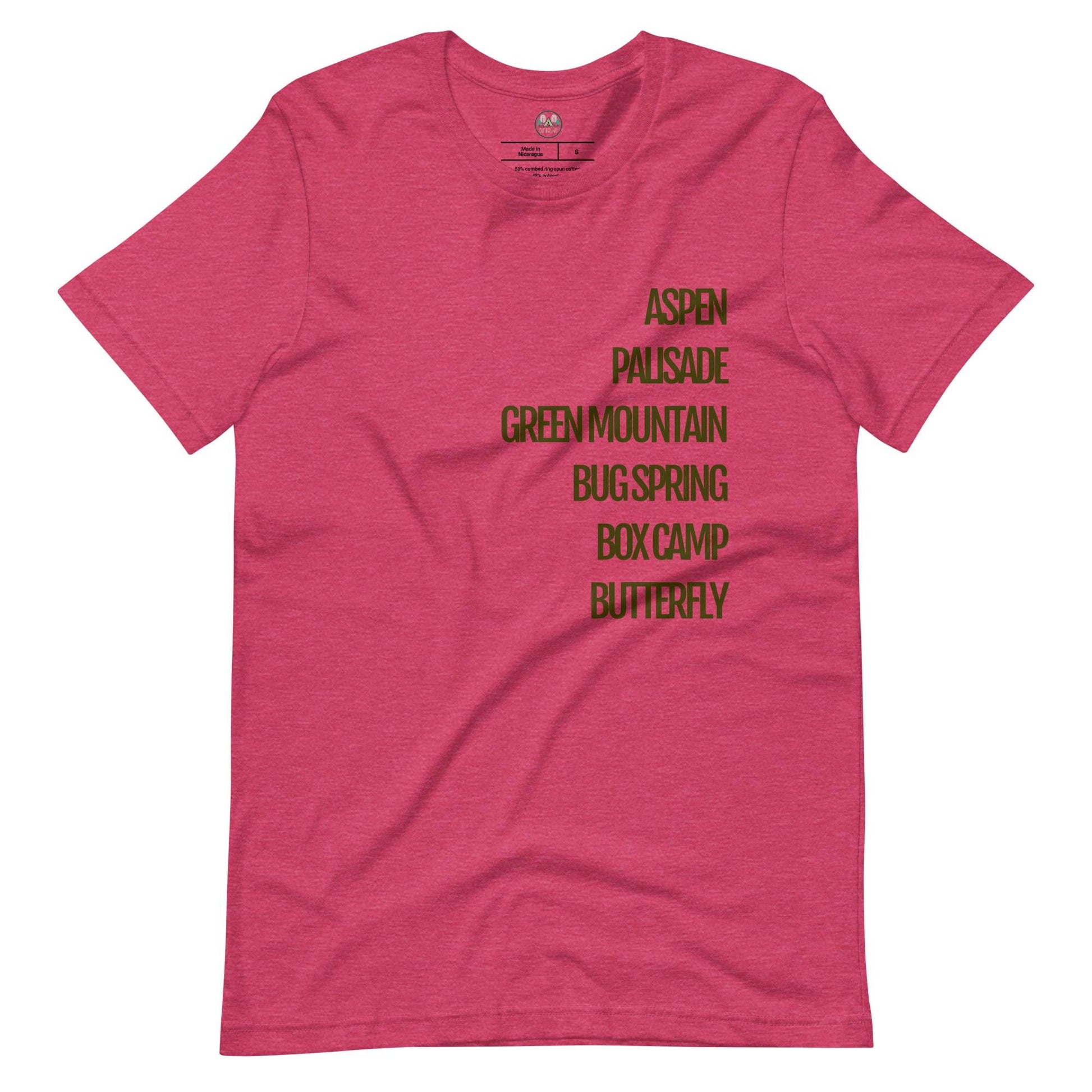 Unisex Tucson Trails T-shirt | Mt Lemmon Trails Graphic Tee | Outdoor Adventure Apparel for All | Hiking Gear