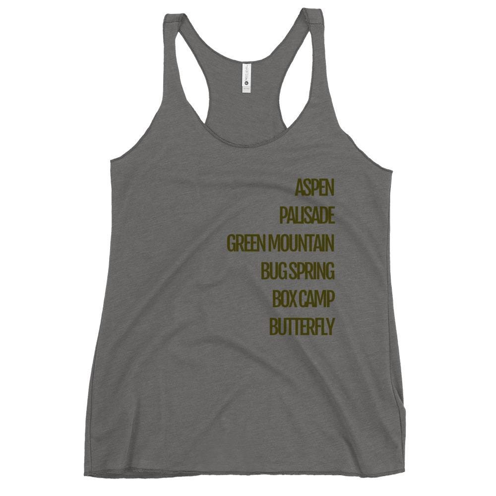 Trails Women's Racerback Tank | Tucson Trails Racerback | Mount Lemmon Lovers Apparel