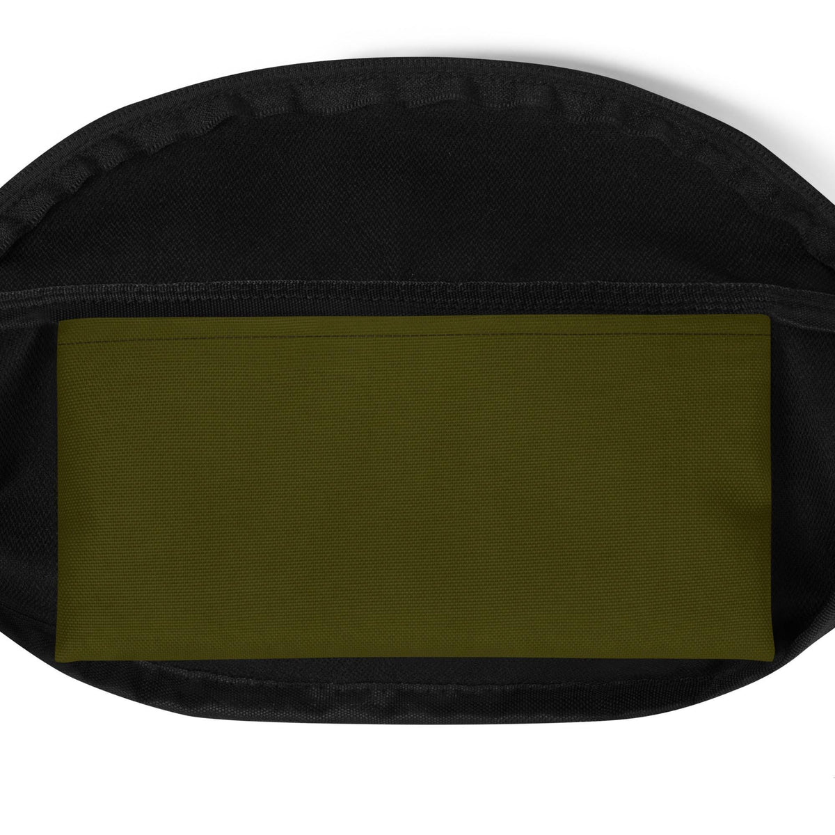 Fanny Pack | Hex Design in Dark Olive | Stylish and Functional Waist Bag for Travel & Everyday Use