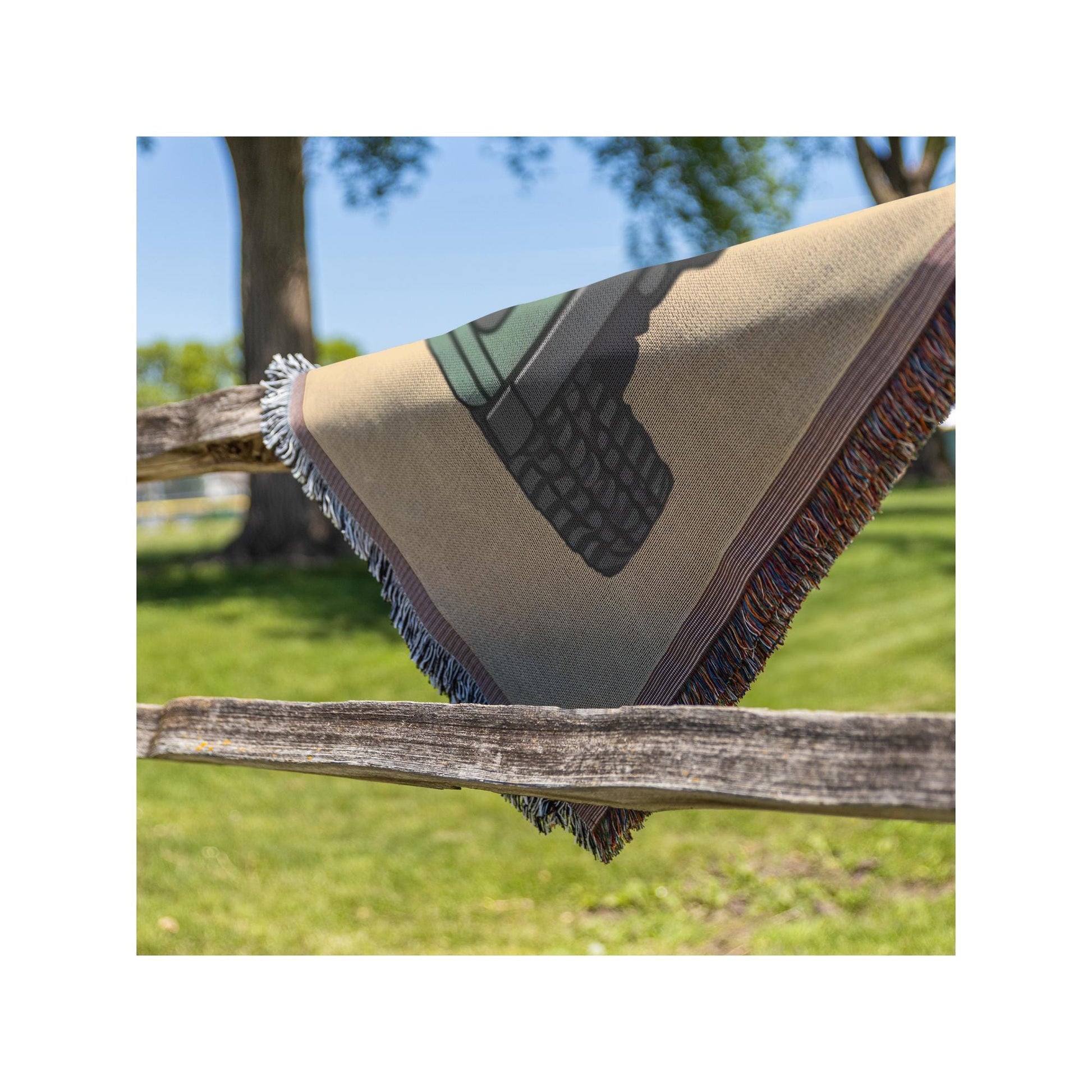 Land Rover Defender Blanket | Woven Throw Blanket | Land Rover Home Decor | Cozy Car Enthusiast Gift