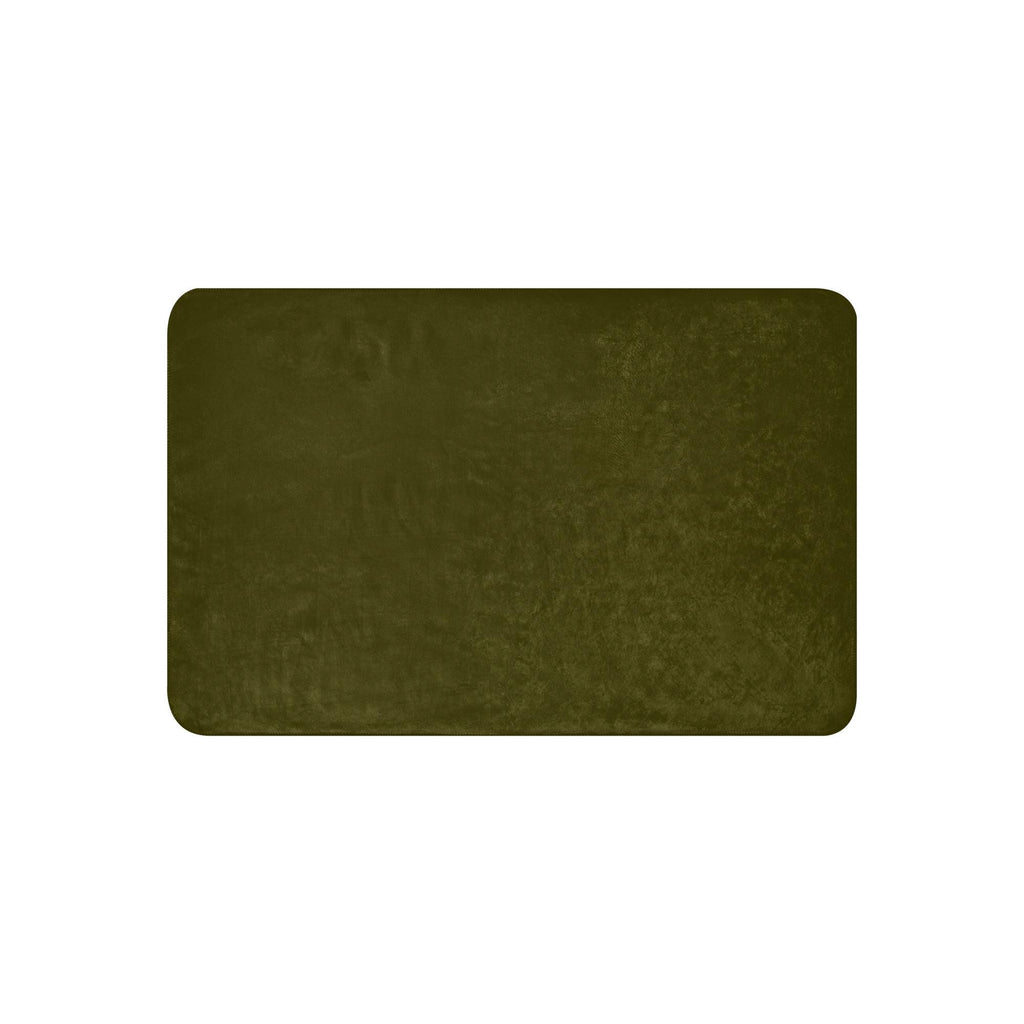 Dark Olive Sherpa Blanket | Cozy Throw | Comfy Home Decor | Dark Olive Lovers