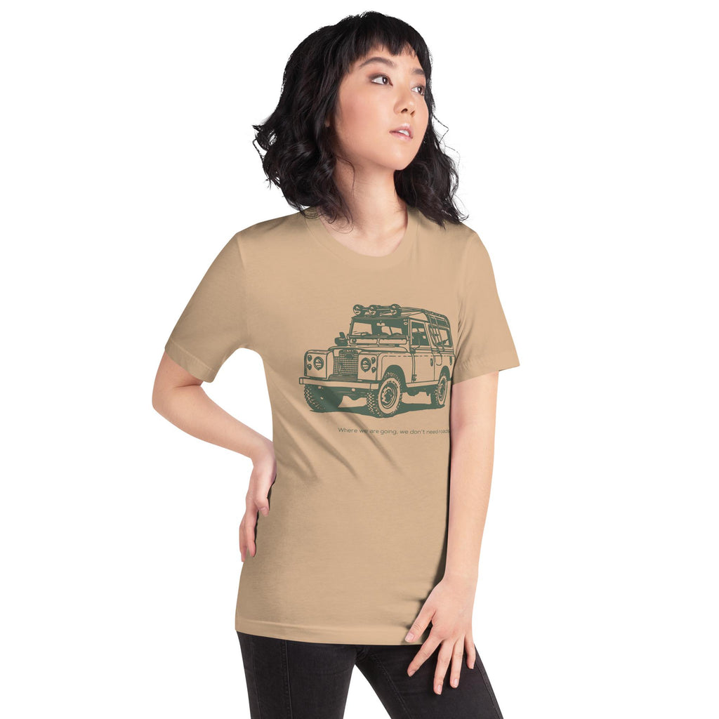 Series Land Rover Tee | Unisex Vintage Car T- Shirt | Overland Design for Rover Enthusiasts | Auto Enthusiast Gift