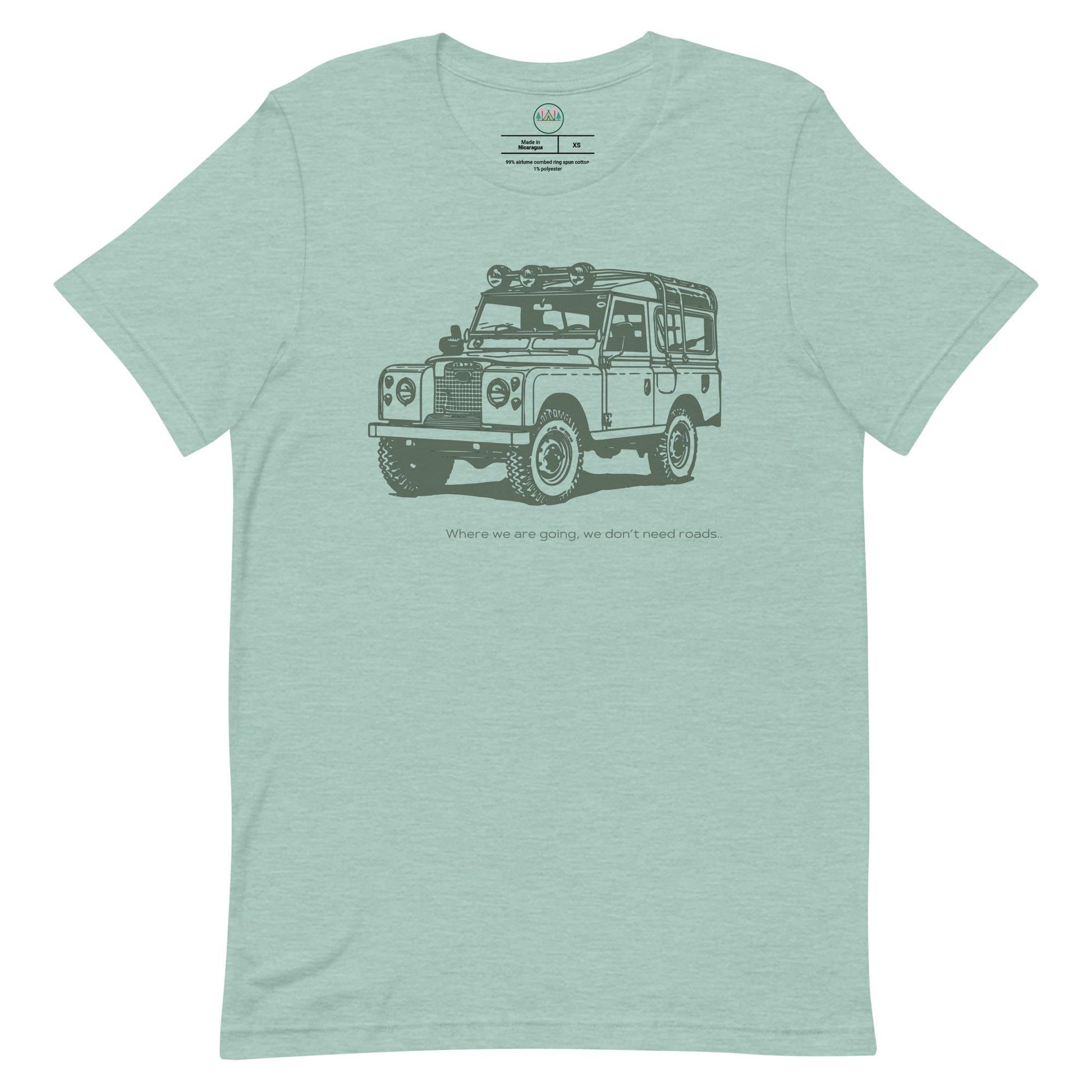 Series Land Rover Tee | Unisex Vintage Car T- Shirt | Overland Design for Rover Enthusiasts | Auto Enthusiast Gift