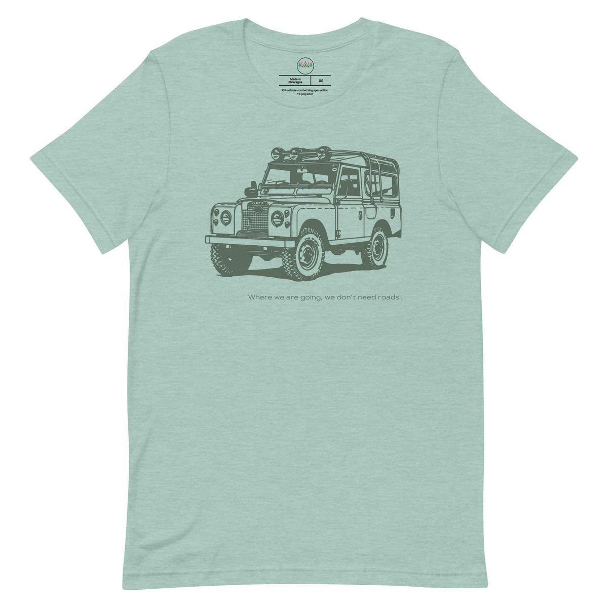 Series Land Rover Tee | Unisex Vintage Car T- Shirt | Overland Design for Rover Enthusiasts | Auto Enthusiast Gift