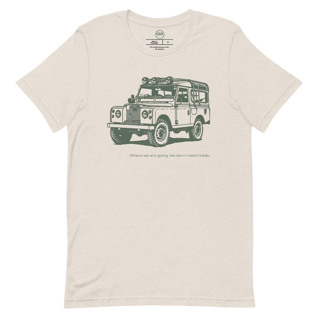 Series Land Rover Tee | Unisex Vintage Car T- Shirt | Overland Design for Rover Enthusiasts | Auto Enthusiast Gift