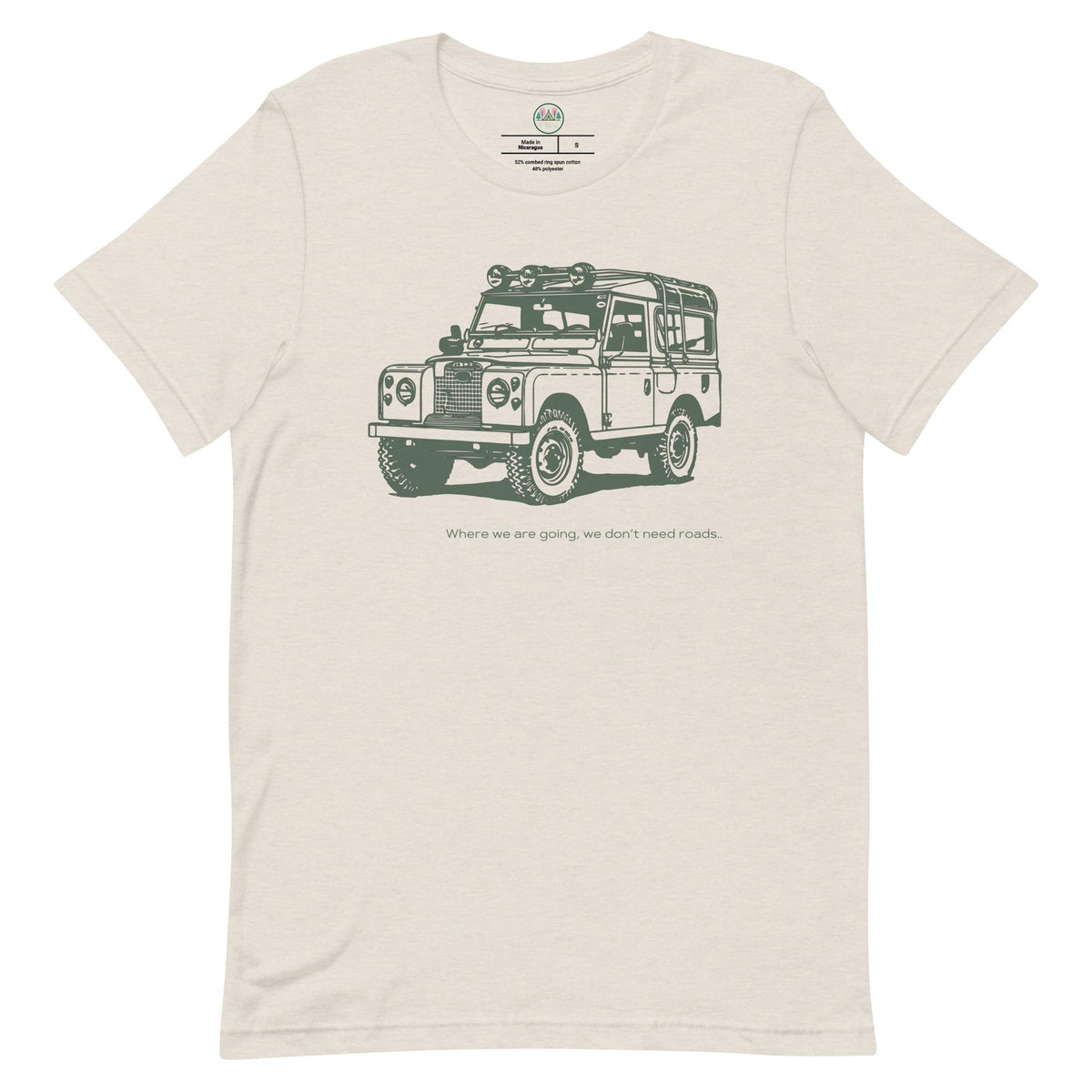 Series Land Rover Tee | Unisex Vintage Car T- Shirt | Overland Design for Rover Enthusiasts | Auto Enthusiast Gift