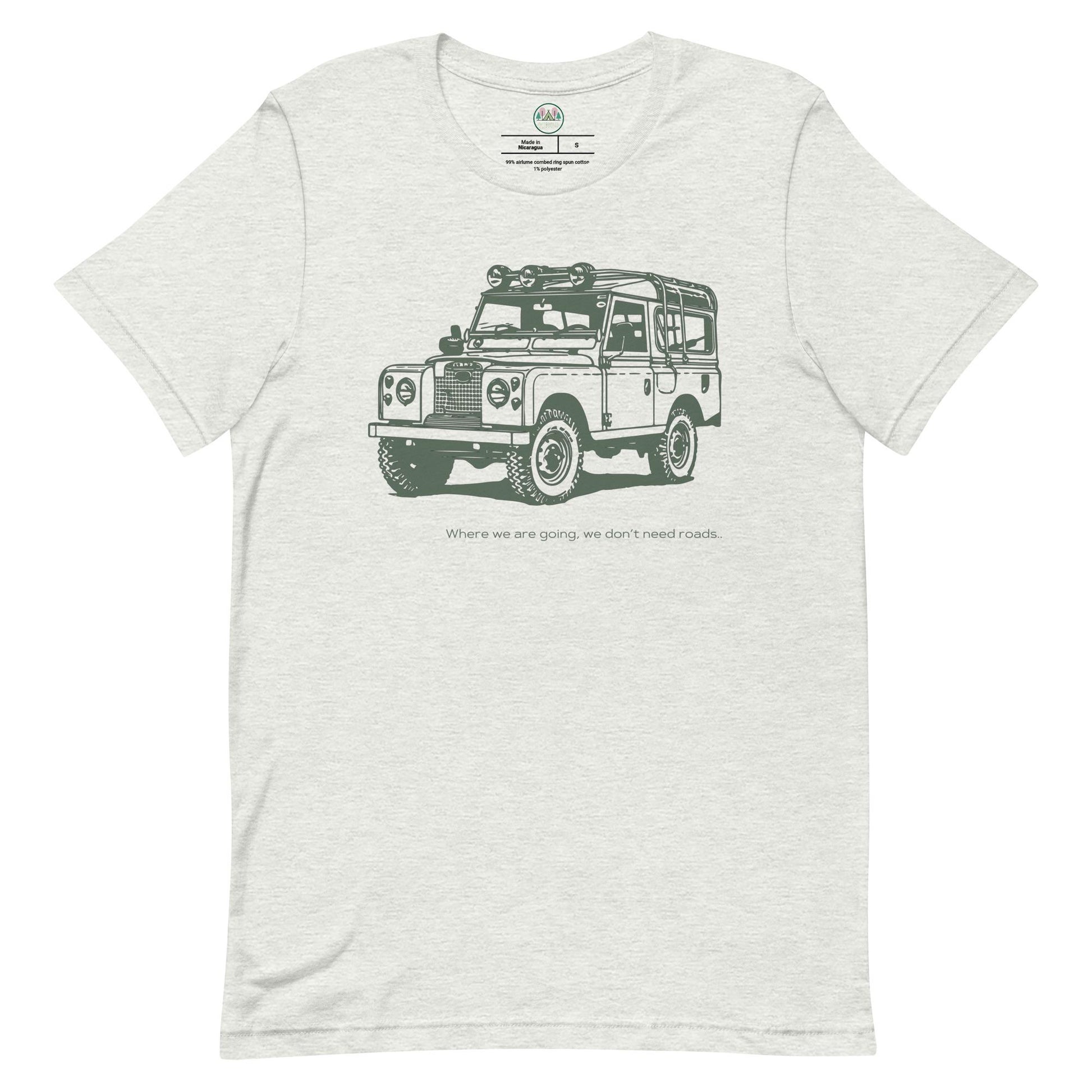 Series Land Rover Tee | Unisex Vintage Car T- Shirt | Overland Design for Rover Enthusiasts | Auto Enthusiast Gift