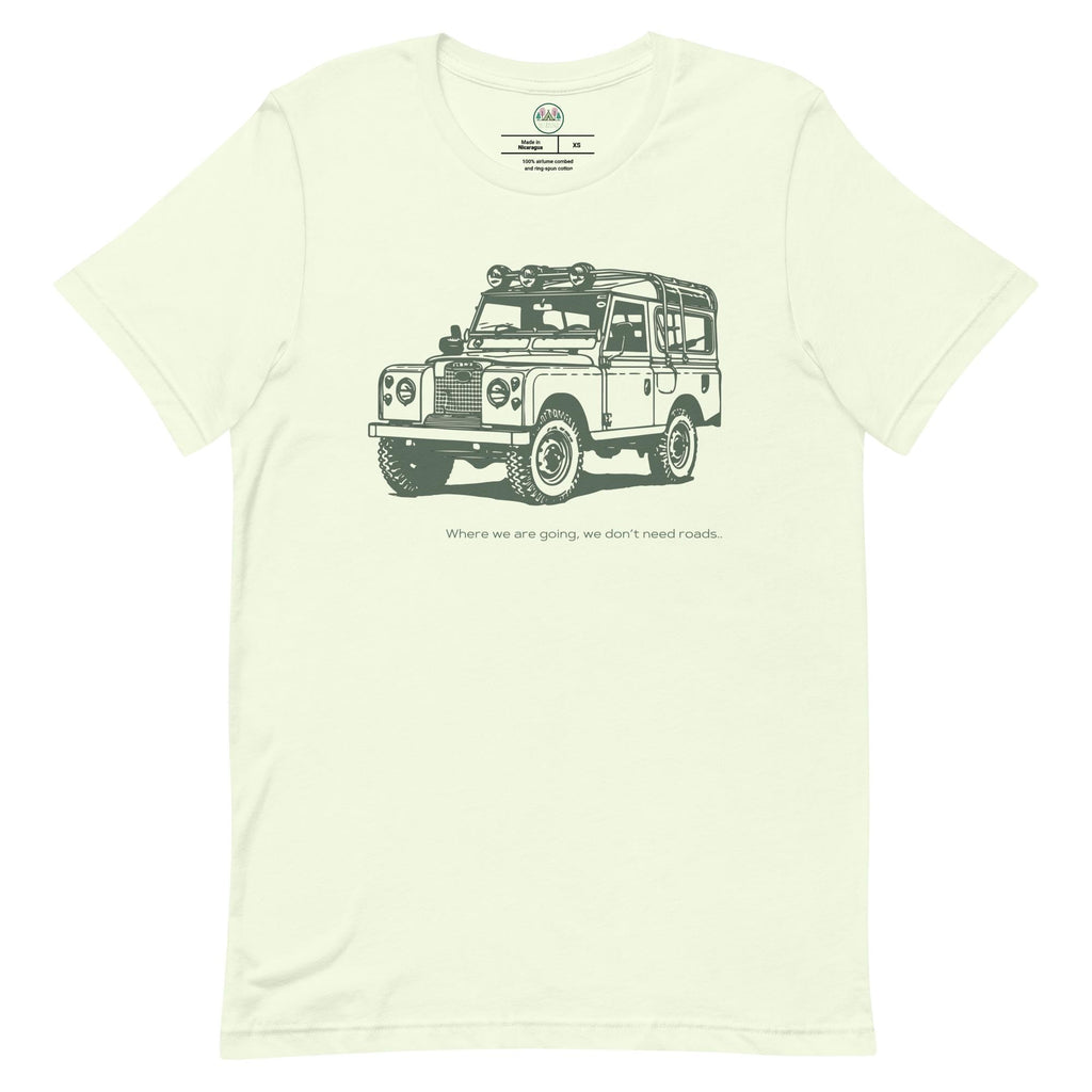 Series Land Rover Tee | Unisex Vintage Car T- Shirt | Overland Design for Rover Enthusiasts | Auto Enthusiast Gift