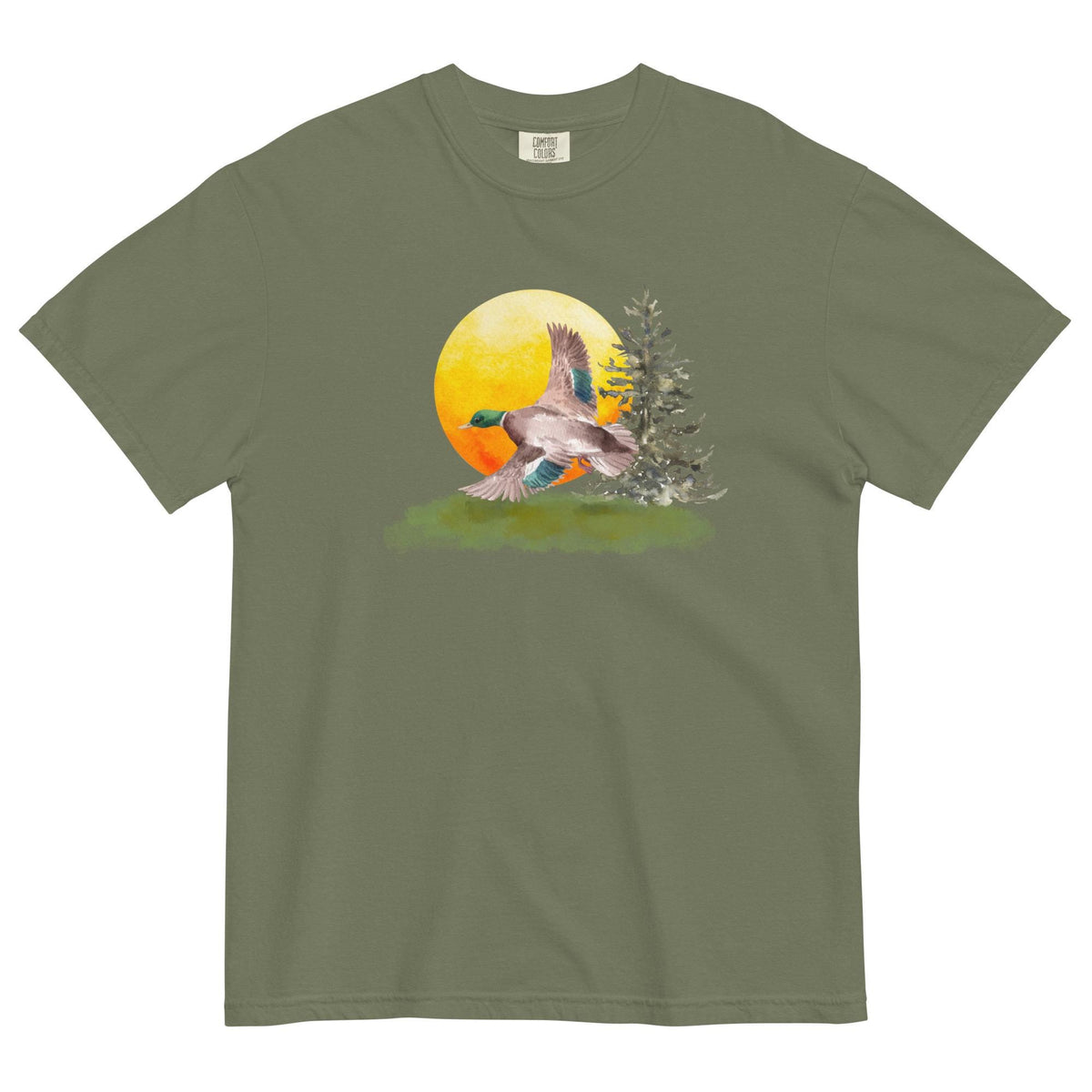 Mallard Duck | Cottagecore Aesthetic | Comfort Colors T-Shirt | Unisex