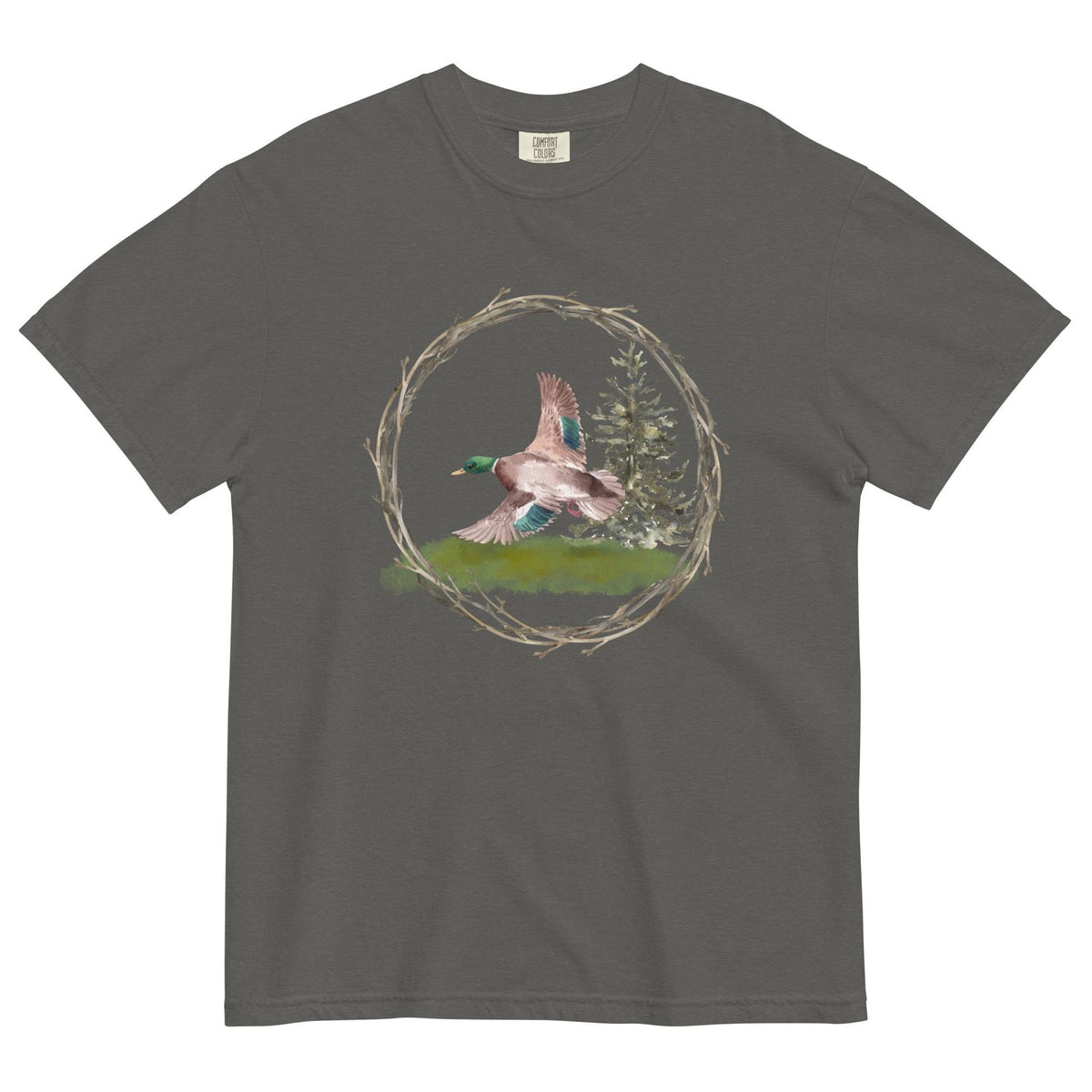 Mallard Duck | Nature Lovers Tee | Cottagecore Aesthetic | Comfort Colors T-Shirt | Unisex