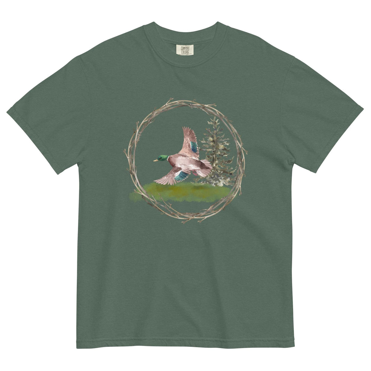 Mallard Duck | Nature Lovers Tee | Cottagecore Aesthetic | Comfort Colors T-Shirt | Unisex