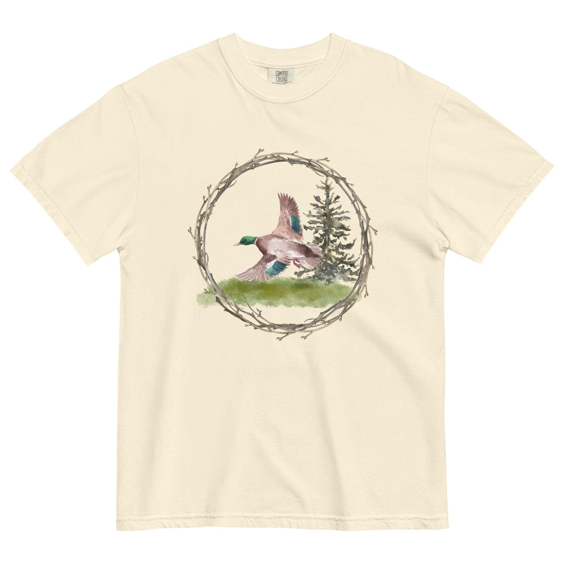 Mallard Duck | Nature Lovers Tee | Cottagecore Aesthetic | Comfort Colors T-Shirt | Unisex