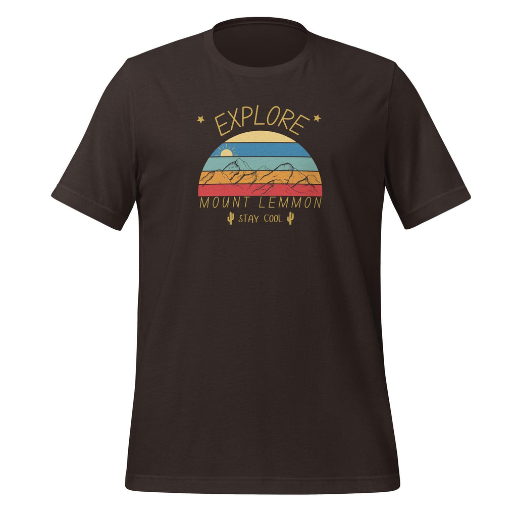 Explore Mount Lemmon | Outdoor Apparel | Unisex Tee | Nature Lover's T-Shirt