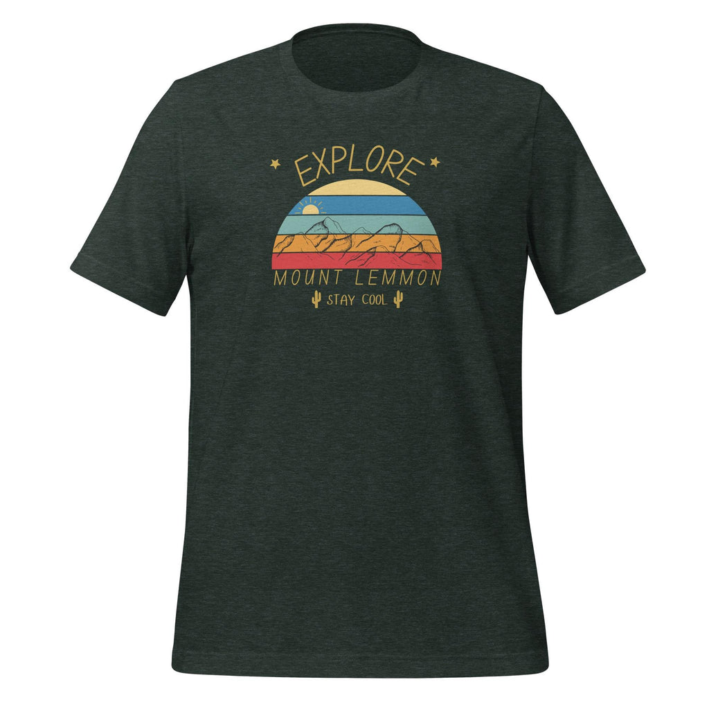 Explore Mount Lemmon | Outdoor Apparel | Unisex Tee | Nature Lover's T-Shirt