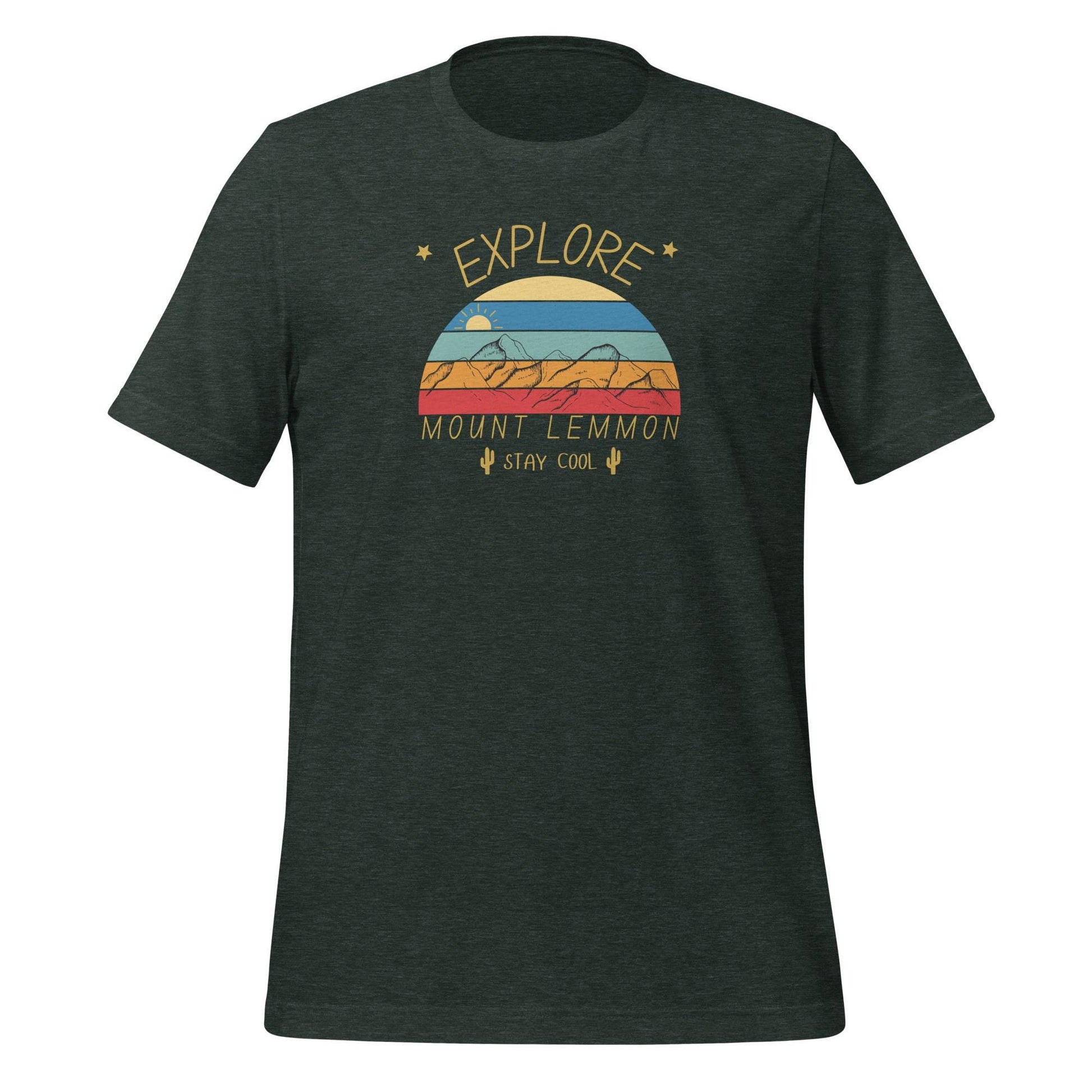 Explore Mount Lemmon | Outdoor Apparel | Unisex Tee | Nature Lover's T-Shirt