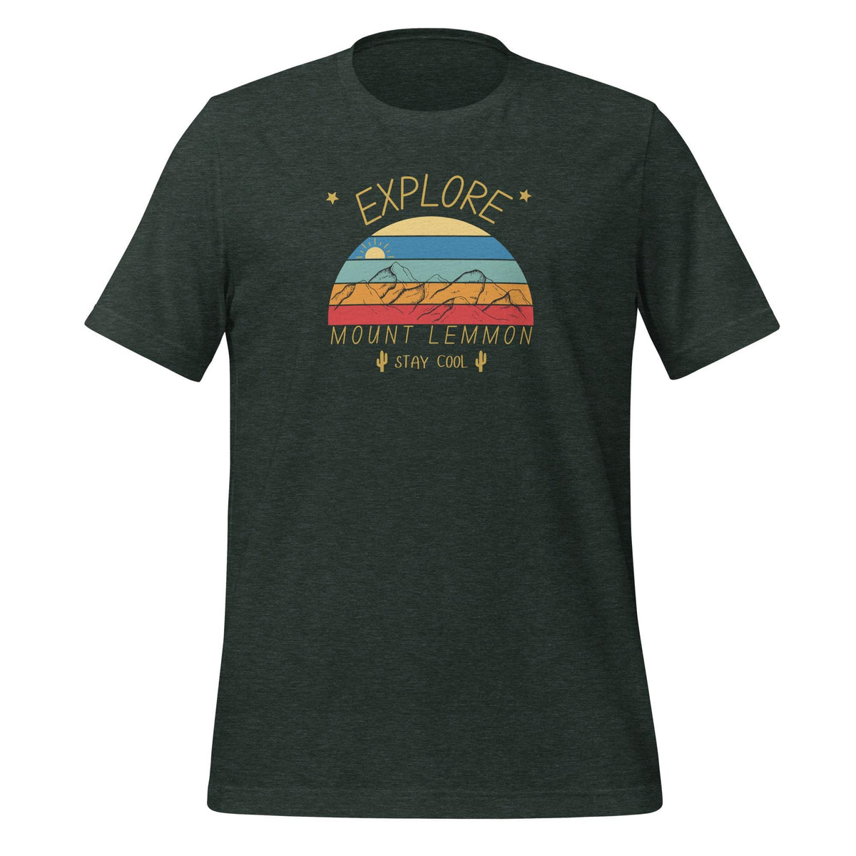 Explore Mount Lemmon | Outdoor Apparel | Unisex Tee | Nature Lover's T-Shirt