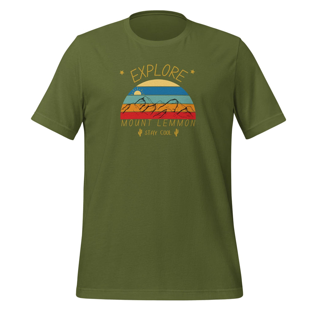 Explore Mount Lemmon | Outdoor Apparel | Unisex Tee | Nature Lover's T-Shirt
