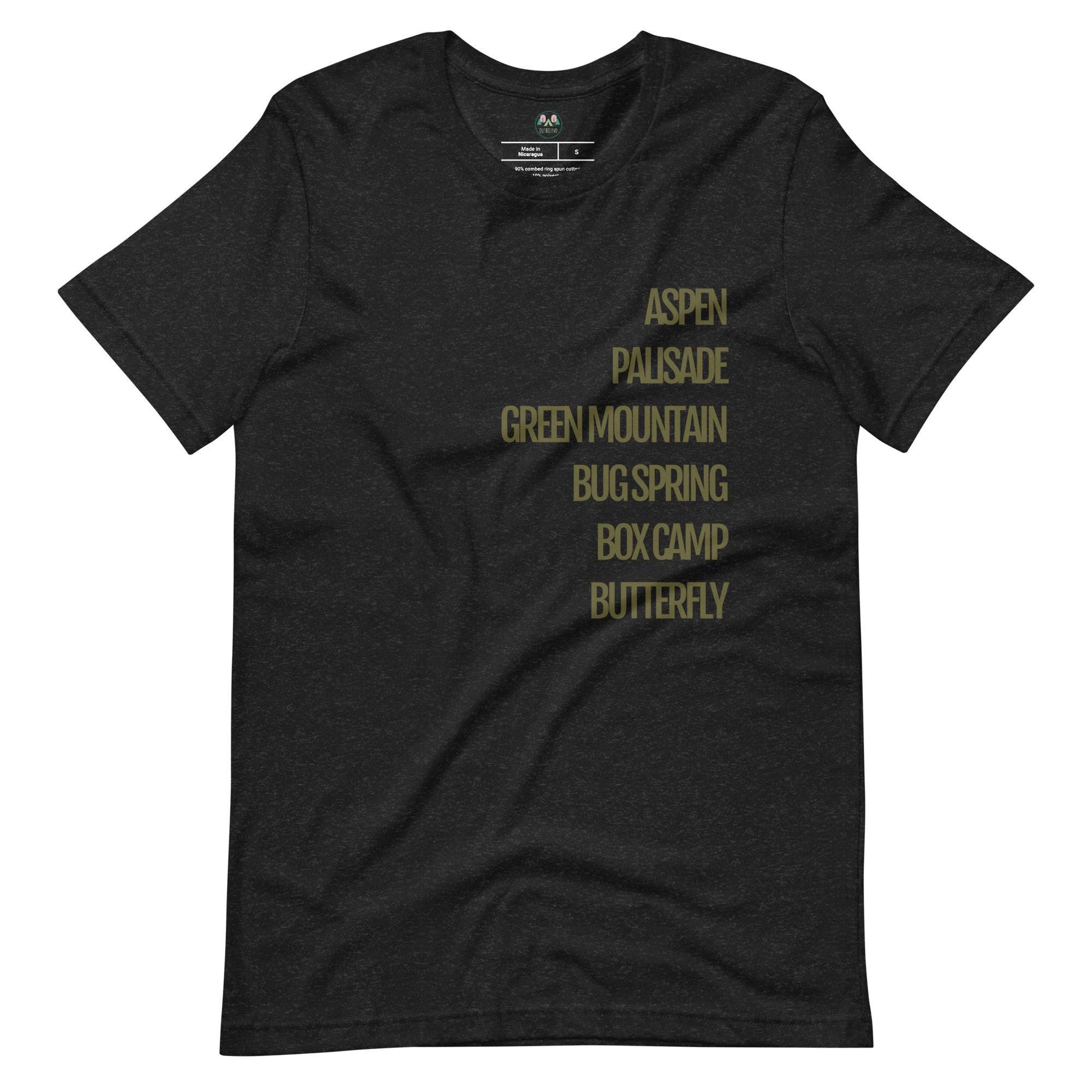 Unisex Tucson Trails T-shirt | Mt Lemmon Trails Graphic Tee | Outdoor Adventure Apparel for All | Hiking Gear