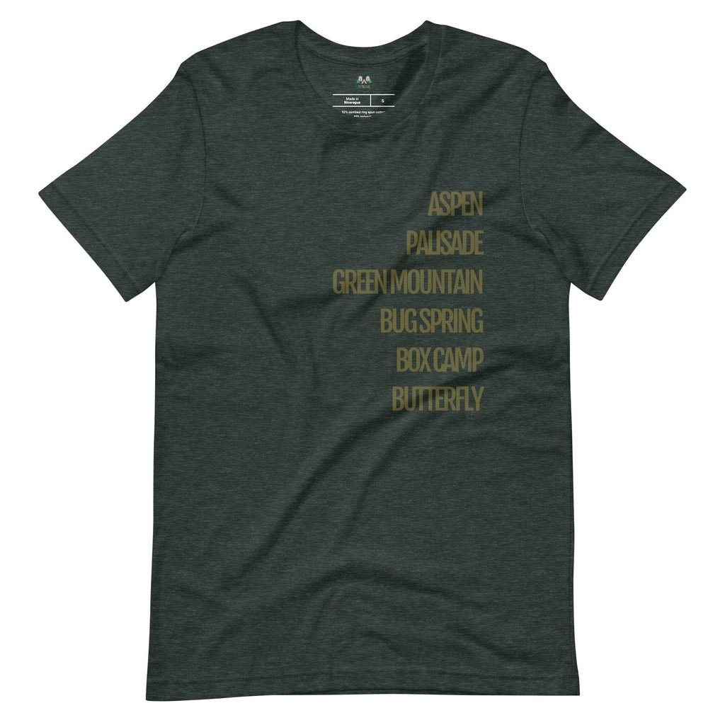 Unisex Tucson Trails T-shirt | Mt Lemmon Trails Graphic Tee | Outdoor Adventure Apparel for All | Hiking Gear