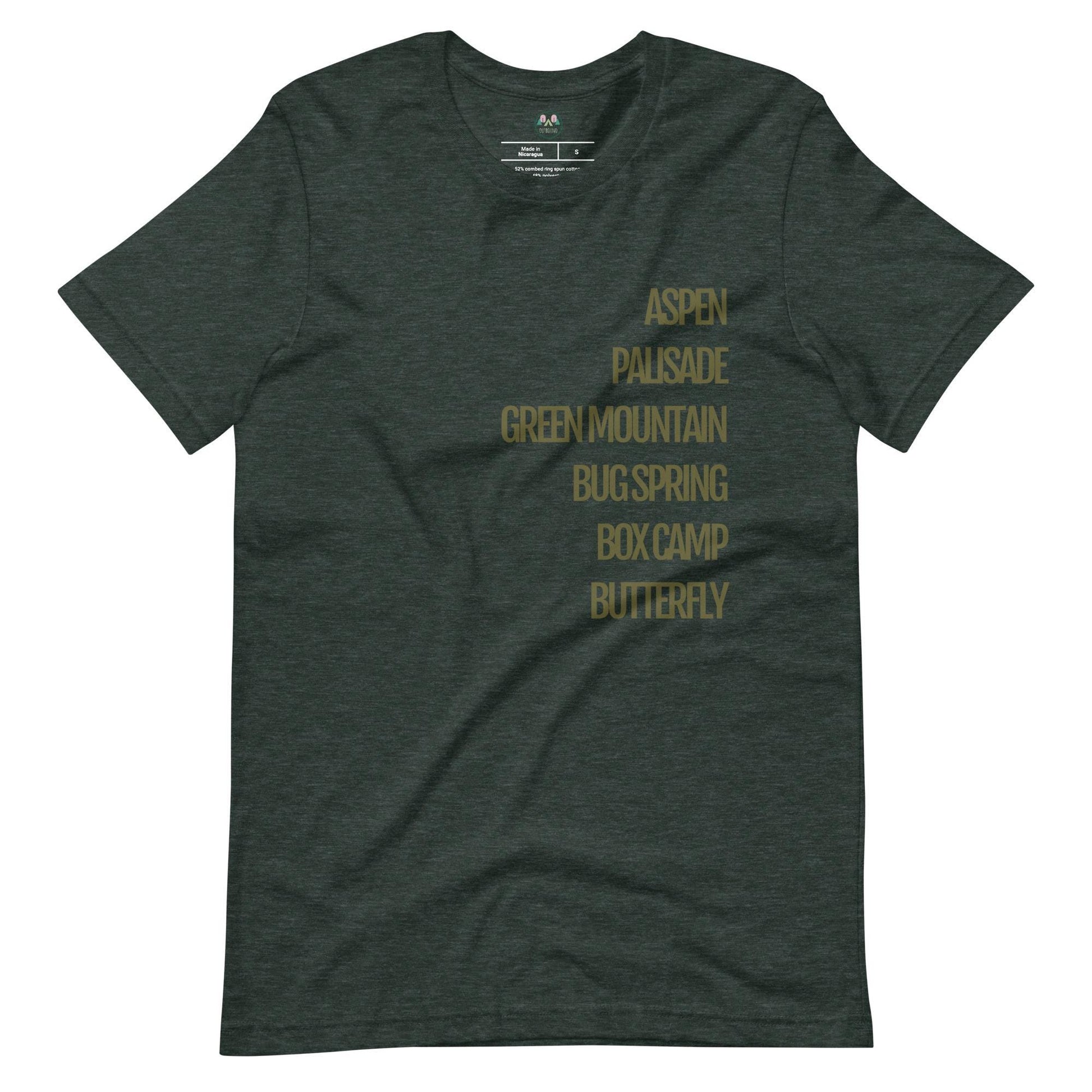 Unisex Tucson Trails T-shirt | Mt Lemmon Trails Graphic Tee | Outdoor Adventure Apparel for All | Hiking Gear