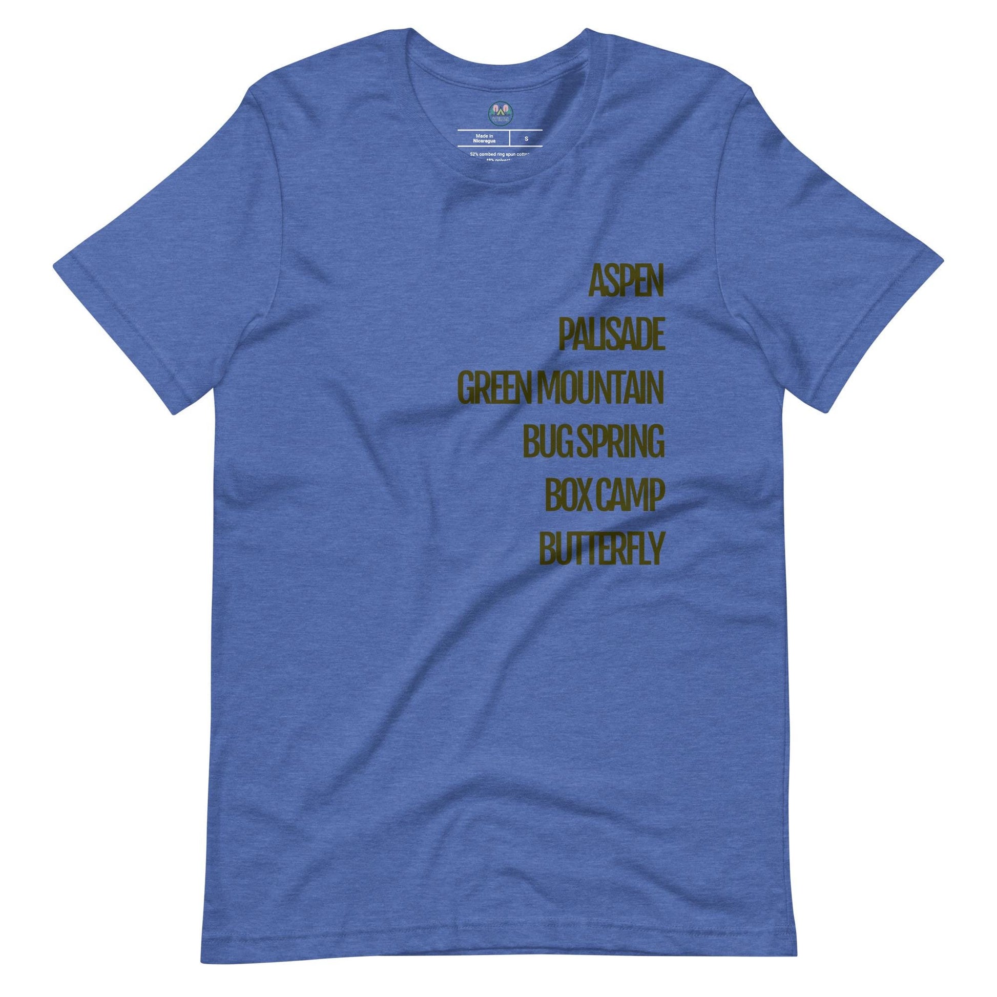 Unisex Tucson Trails T-shirt | Mt Lemmon Trails Graphic Tee | Outdoor Adventure Apparel for All | Hiking Gear