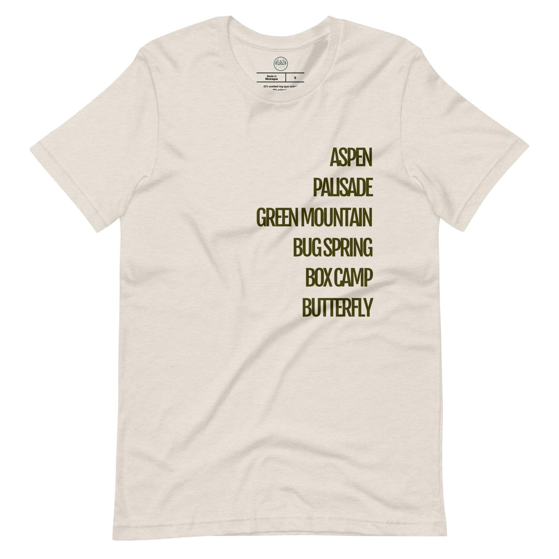 Unisex Tucson Trails T-shirt | Mt Lemmon Trails Graphic Tee | Outdoor Adventure Apparel for All | Hiking Gear