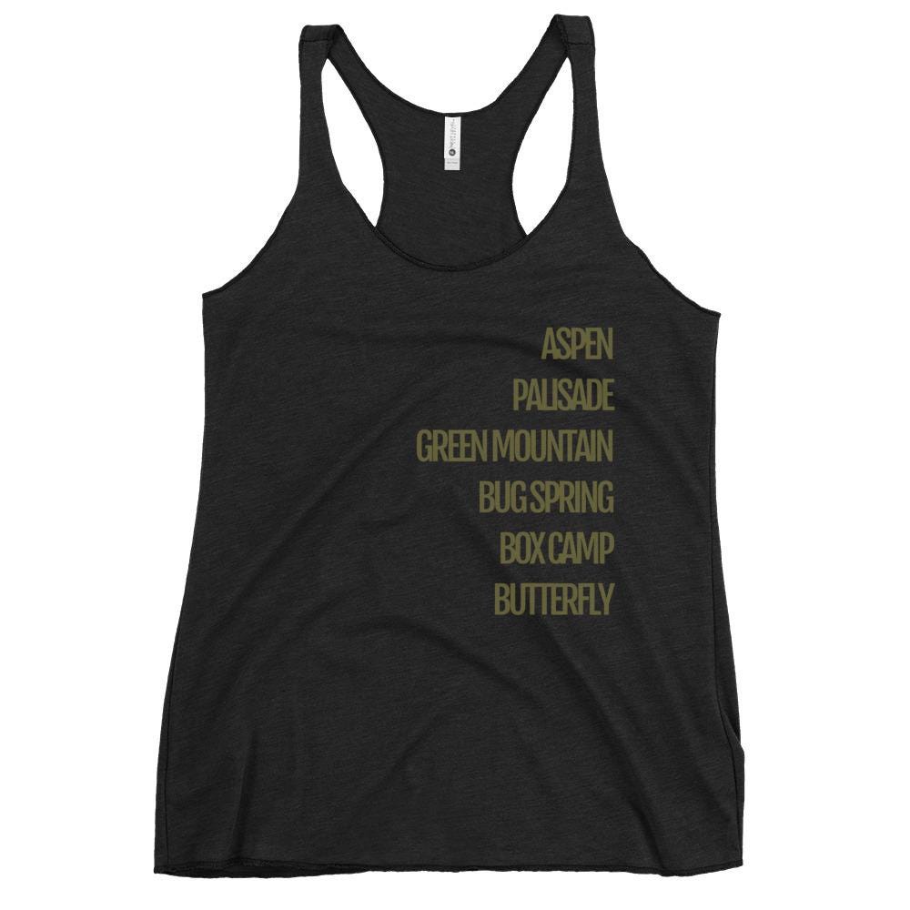 Trails Women's Racerback Tank | Tucson Trails Racerback | Mount Lemmon Lovers Apparel