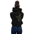 Tucson Hiking Trails Women's Crop Hoodie | Outdoor Enthusiast Sweatshirt | Mount Lemmon Hikers Gift