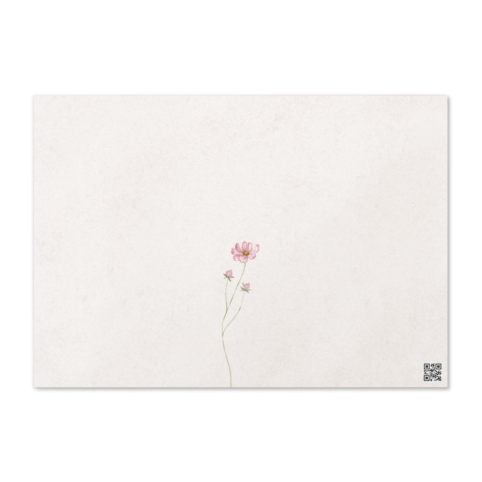 Watercolor Wildflowers Birthday Card | Nature Lovers Birthday | Cottagecore Card | Botanical Floral Print | Digital Download