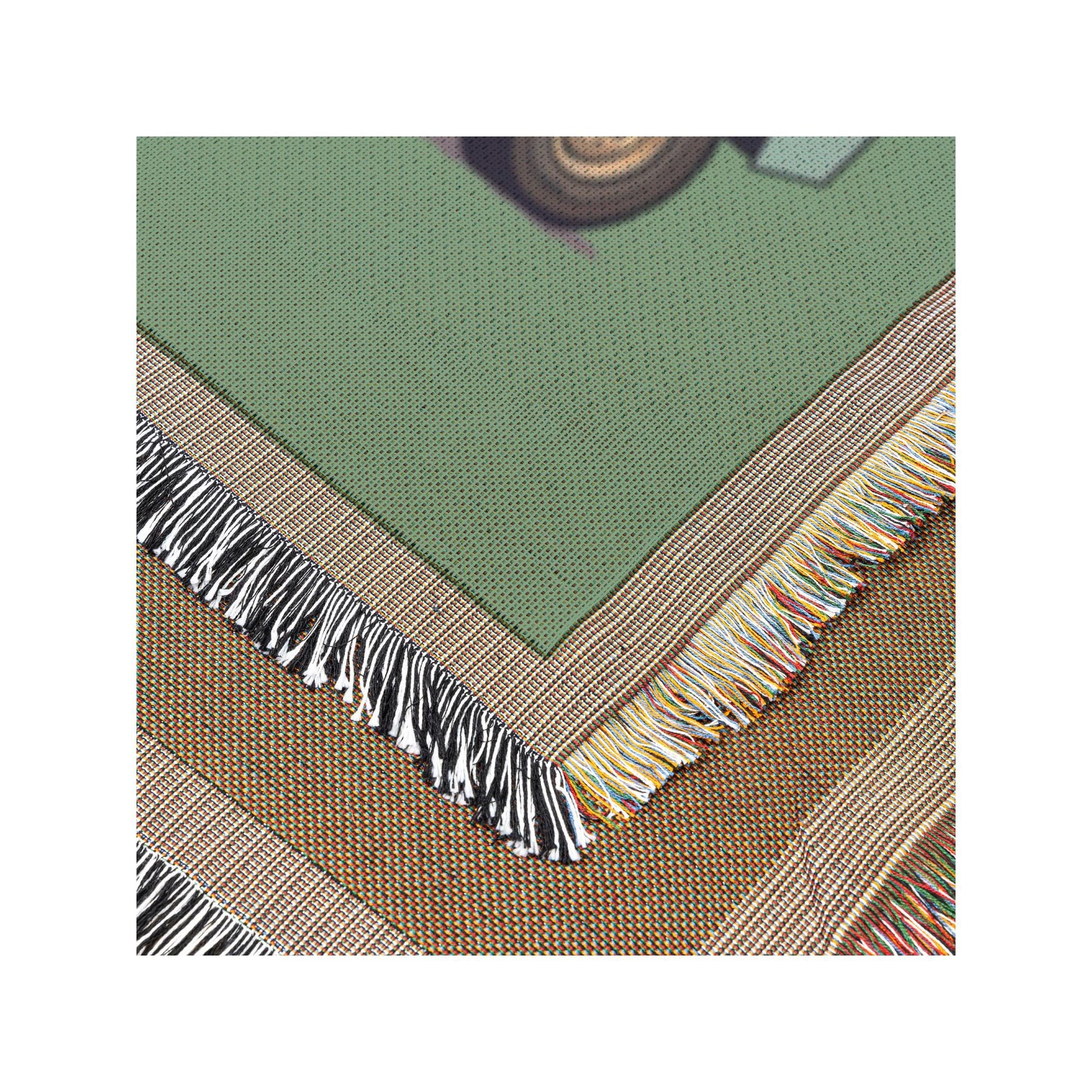 Series Throw Blanket | Land Rover Woven Blanket | Vintage Car Throw | Cozy Home Decor