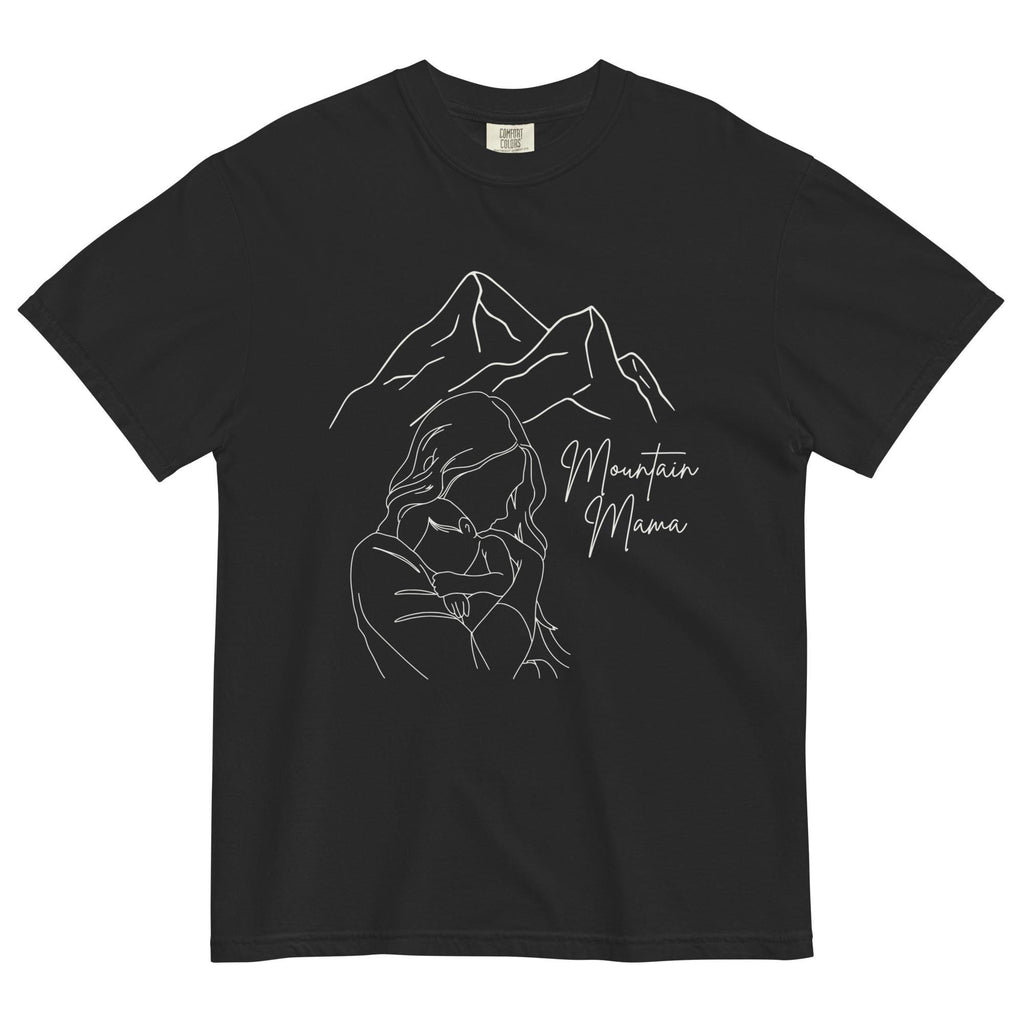 Mountain Mama Comfort Colors Tee | Motherhood Shirt for Nature Lovers & Mothers | Cute Eco-Friendly T-Shirt