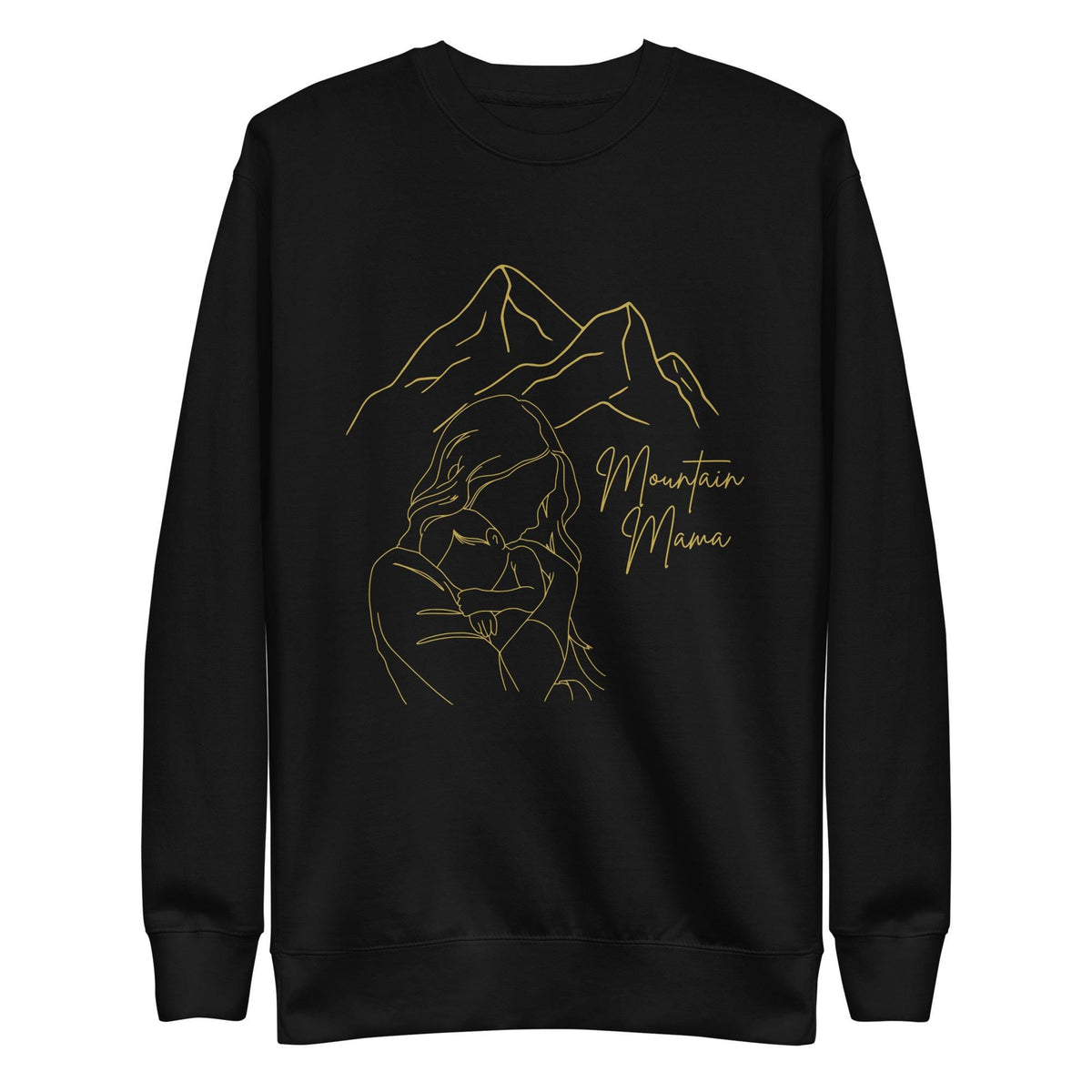 Mountain Mama Sweatshirt | Cozy Motherhood Shirt for Nature Lovers & Moms | Perfect Gift for Mothers