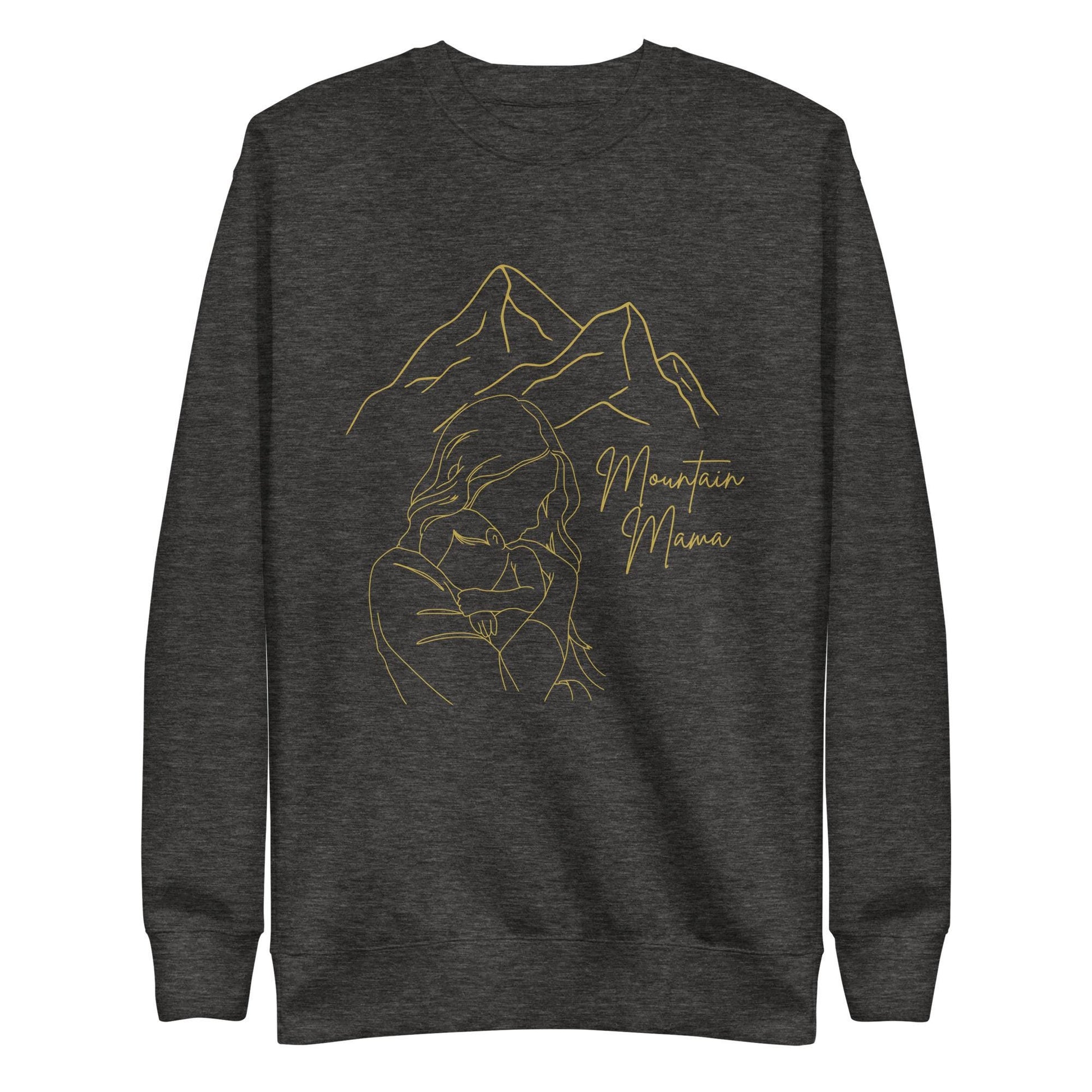 Mountain Mama Sweatshirt | Cozy Motherhood Shirt for Nature Lovers & Moms | Perfect Gift for Mothers