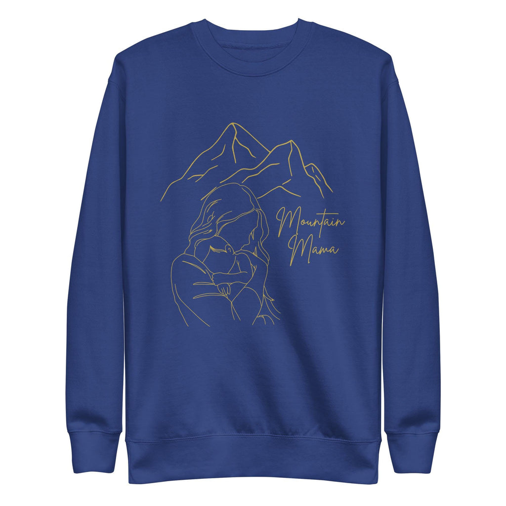 Mountain Mama Sweatshirt | Cozy Motherhood Shirt for Nature Lovers & Moms | Perfect Gift for Mothers