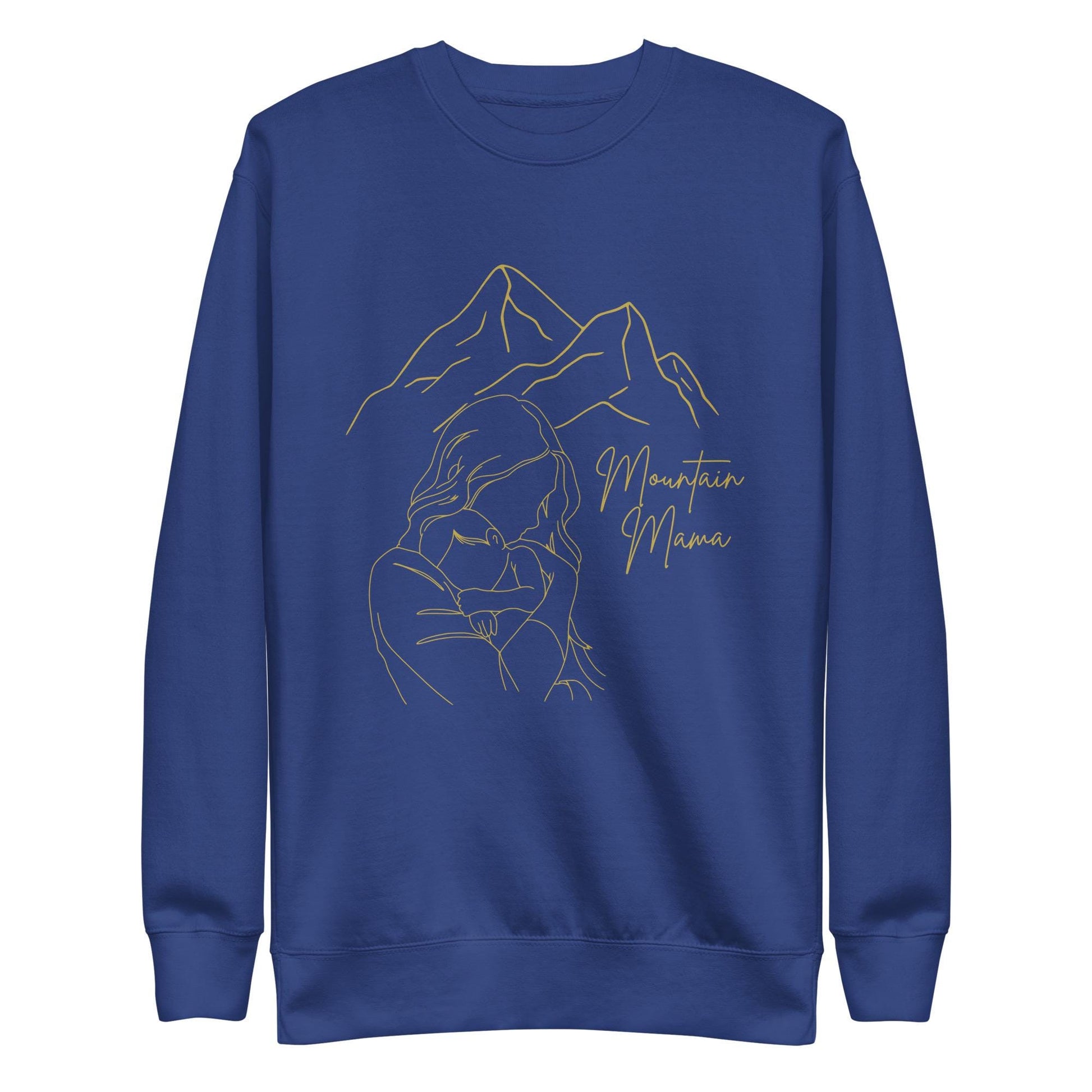 Mountain Mama Sweatshirt | Cozy Motherhood Shirt for Nature Lovers & Moms | Perfect Gift for Mothers
