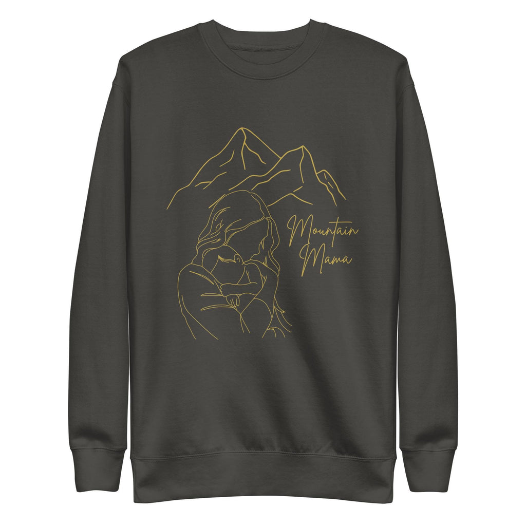 Mountain Mama Sweatshirt | Cozy Motherhood Shirt for Nature Lovers & Moms | Perfect Gift for Mothers