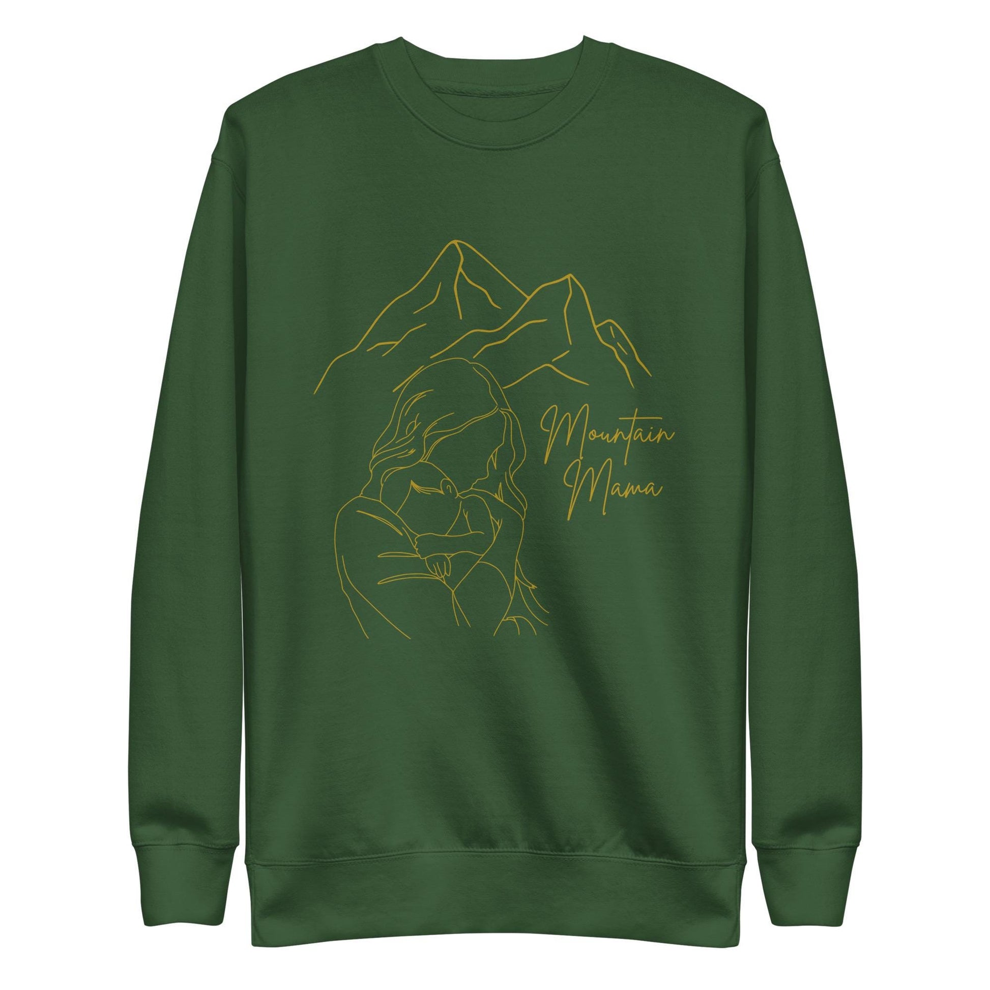 Mountain Mama Sweatshirt | Cozy Motherhood Shirt for Nature Lovers & Moms | Perfect Gift for Mothers