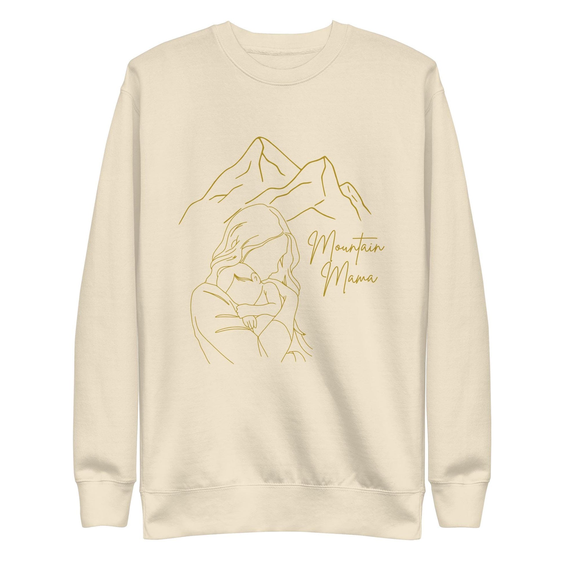 Mountain Mama Sweatshirt | Cozy Motherhood Shirt for Nature Lovers & Moms | Perfect Gift for Mothers