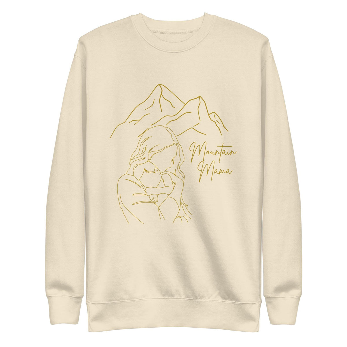 Mountain Mama Sweatshirt | Cozy Motherhood Shirt for Nature Lovers & Moms | Perfect Gift for Mothers