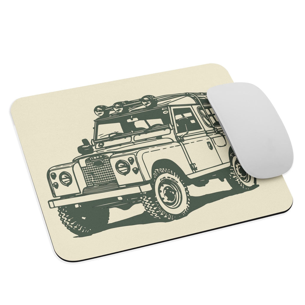 Series Rover Mouse Pad | Vintage Car Tech Accessory | Stylish Rover Decor for Home & Office