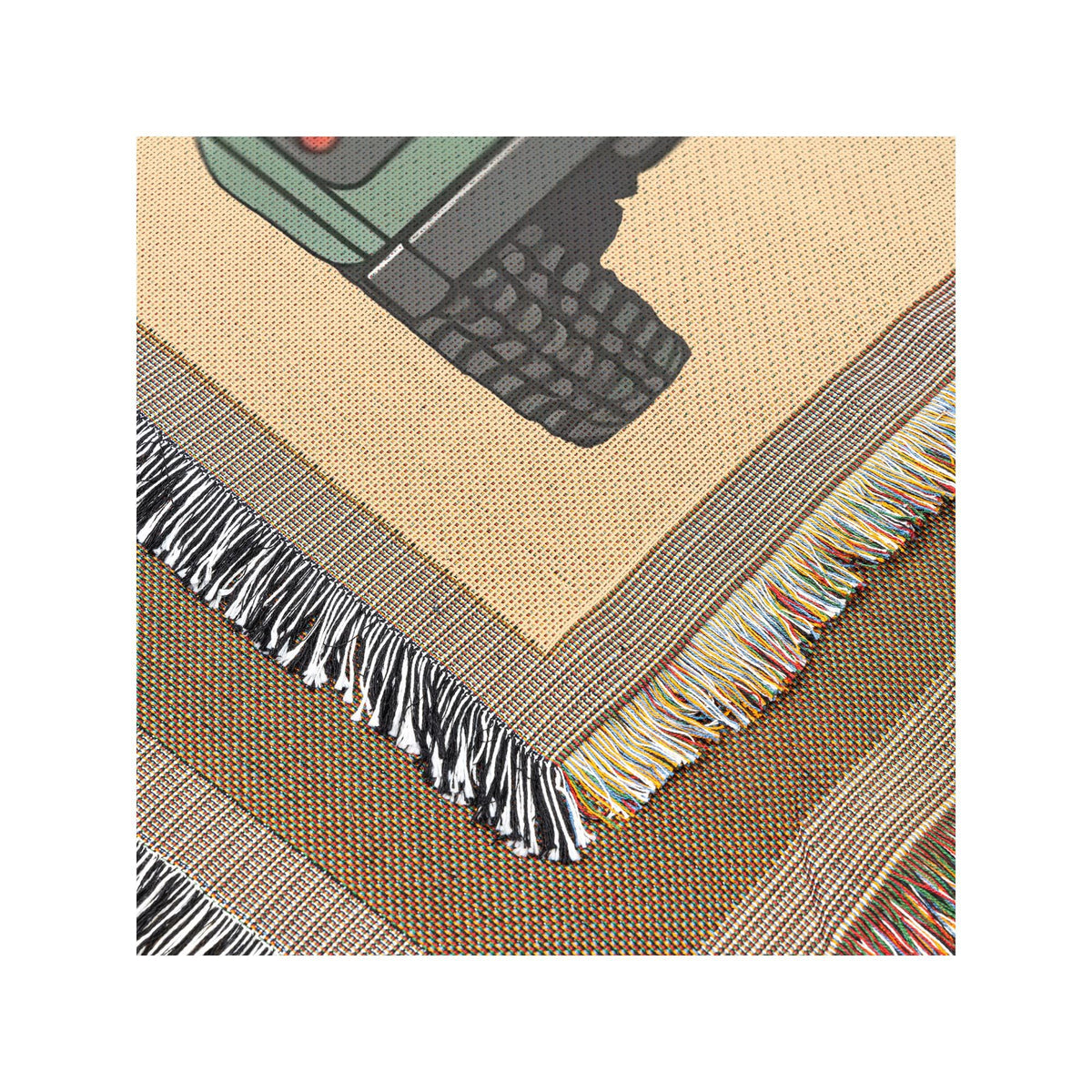 Land Rover Defender Blanket | Woven Throw Blanket | Land Rover Home Decor | Cozy Car Enthusiast Gift