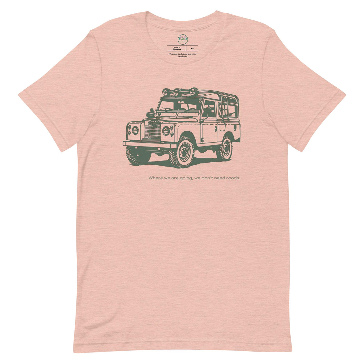 Series Land Rover Tee | Unisex Vintage Car T- Shirt | Overland Design for Rover Enthusiasts | Auto Enthusiast Gift