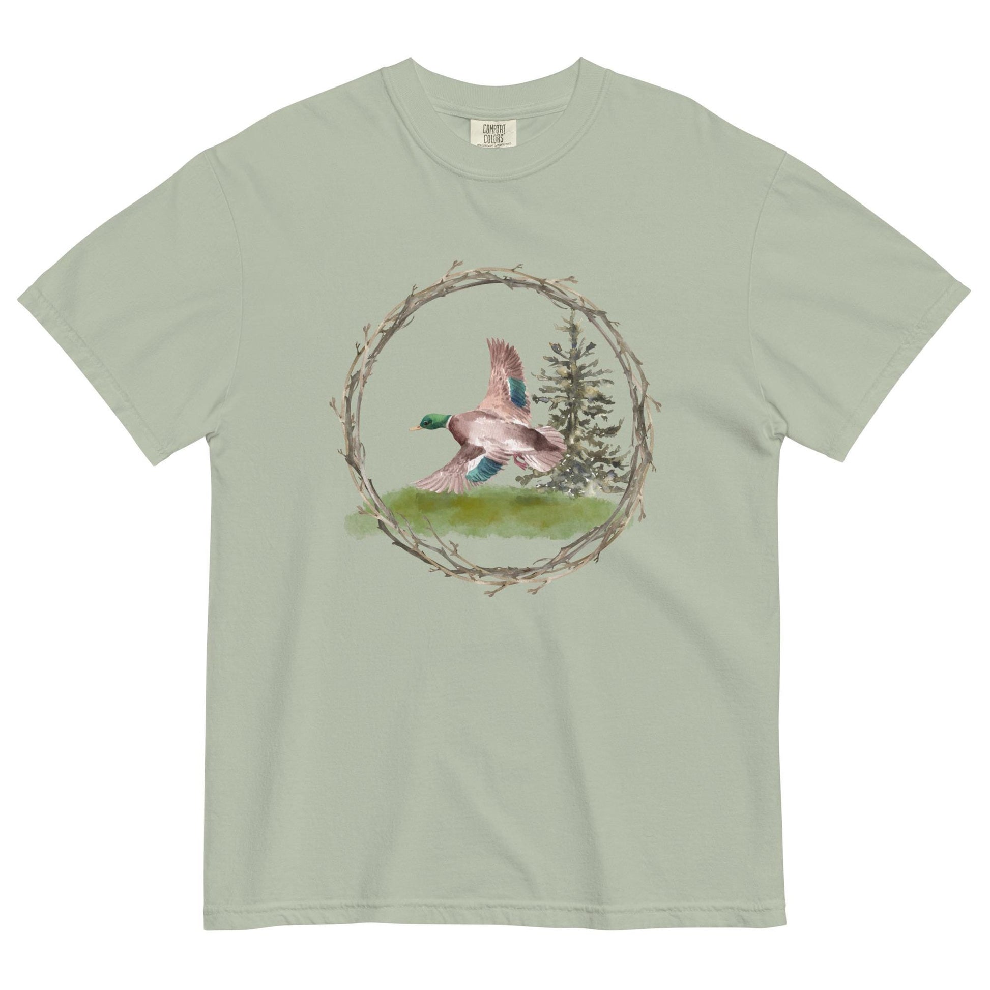 Mallard Duck | Nature Lovers Tee | Cottagecore Aesthetic | Comfort Colors T-Shirt | Unisex
