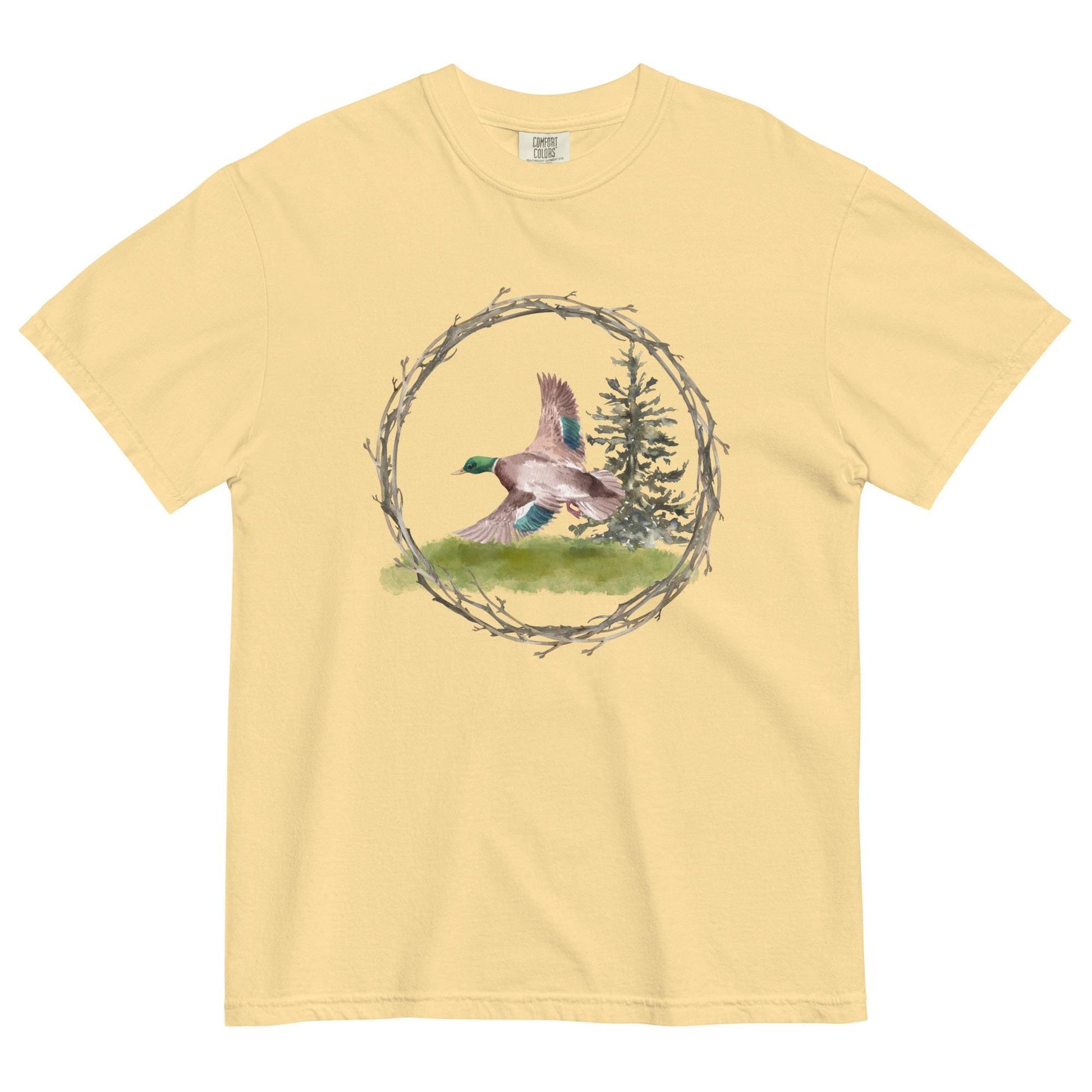 Mallard Duck | Nature Lovers Tee | Cottagecore Aesthetic | Comfort Colors T-Shirt | Unisex